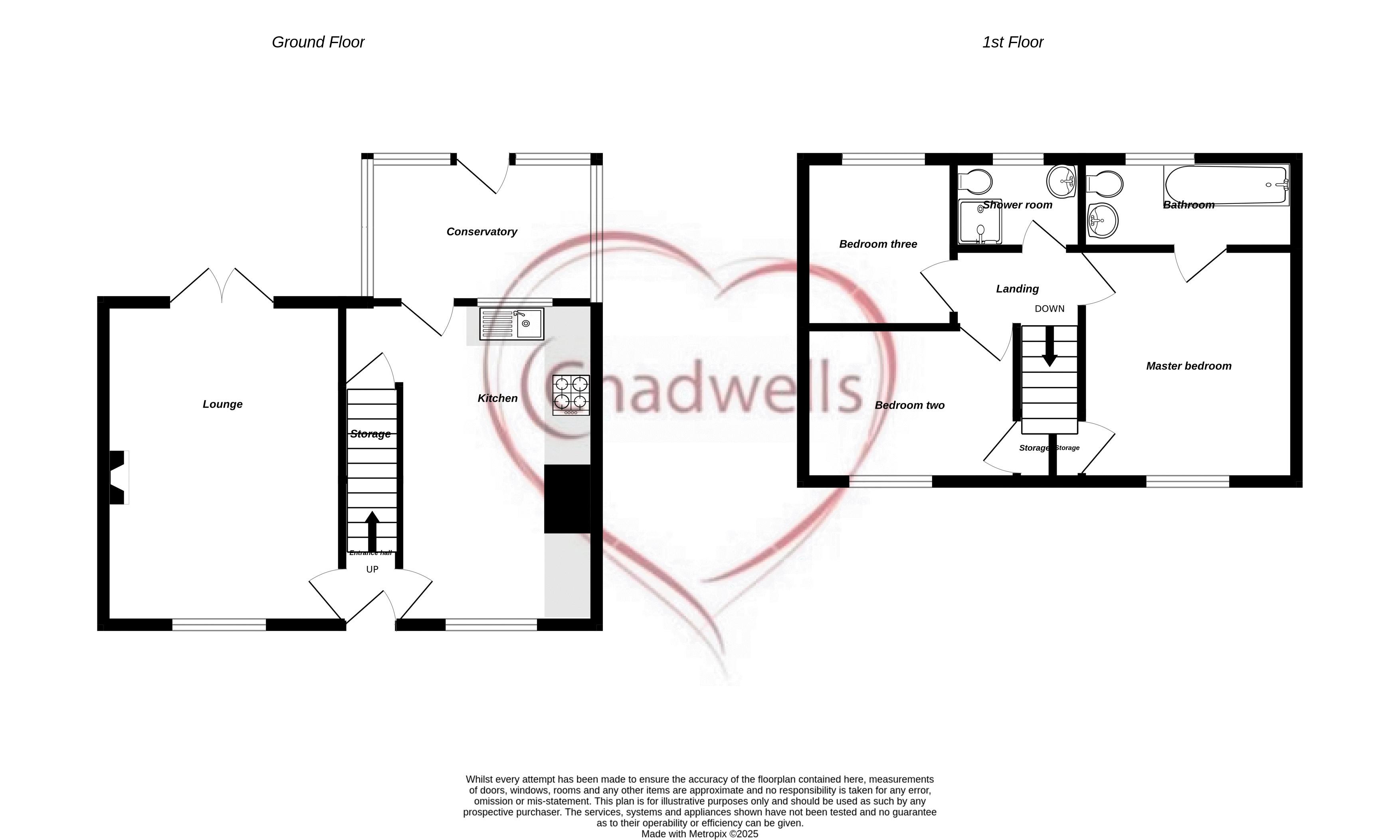 3 bed house for sale in Second Avenue, Edwinstowe, NG21 - Property Floorplan