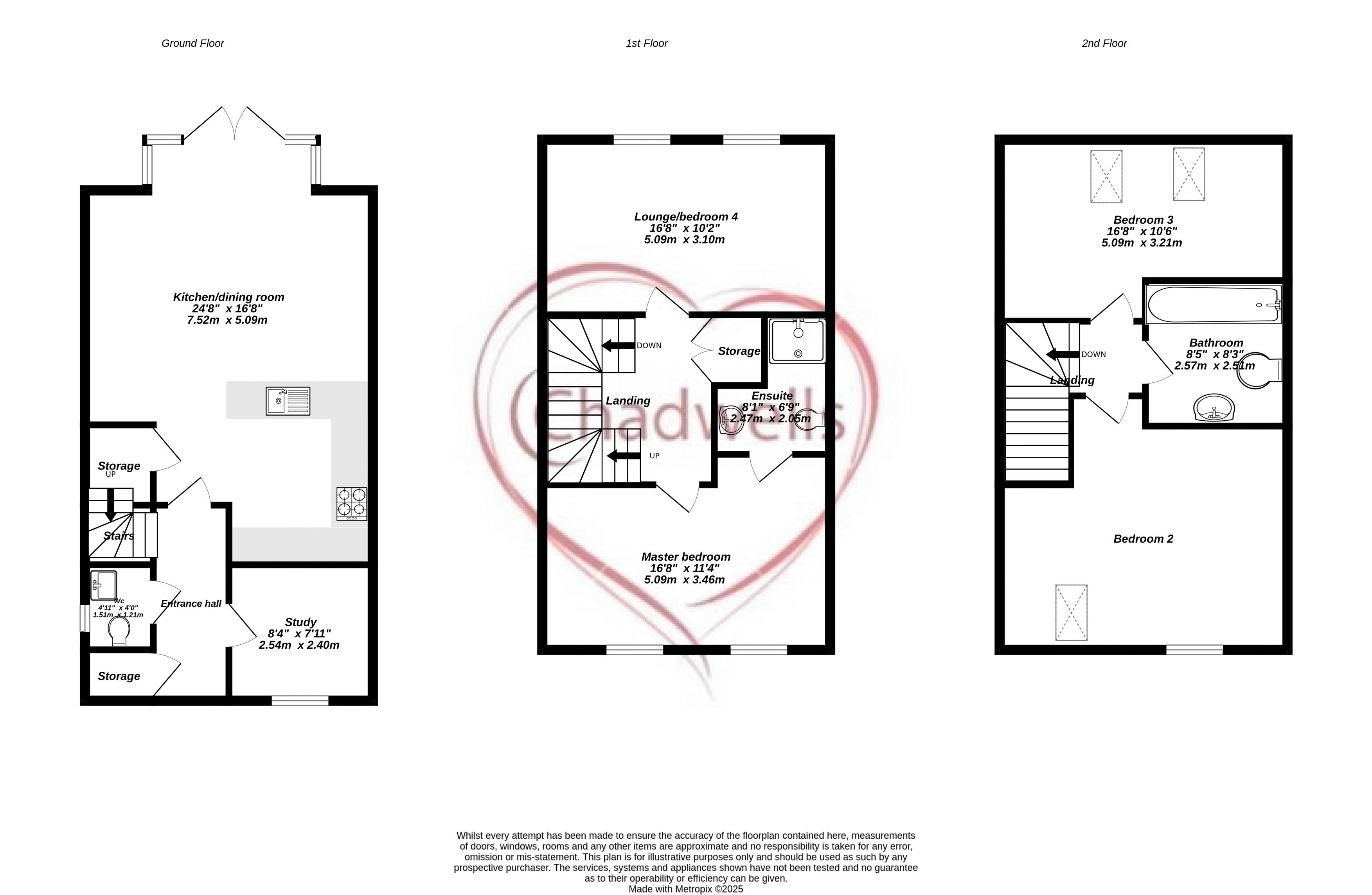 4 bed house for sale in Bevin Place, Edwisntowe, NG21 - Property Floorplan