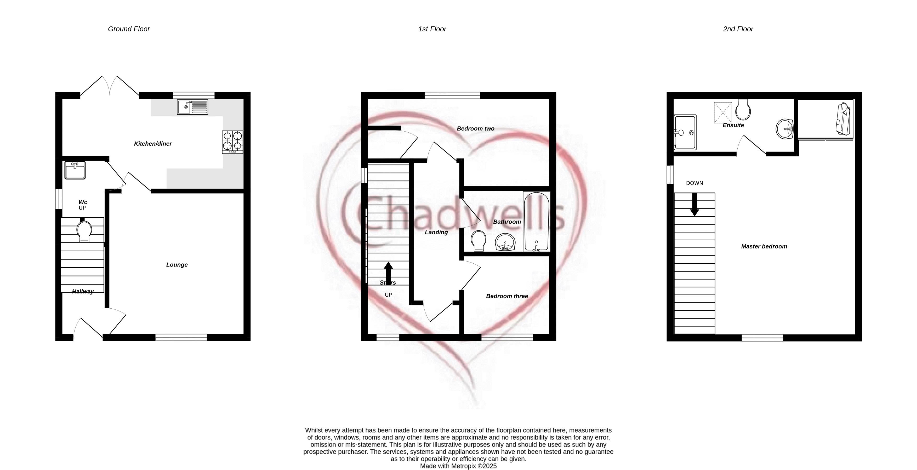 3 bed house for sale in Freya Road, Ollerton, NG22 - Property Floorplan