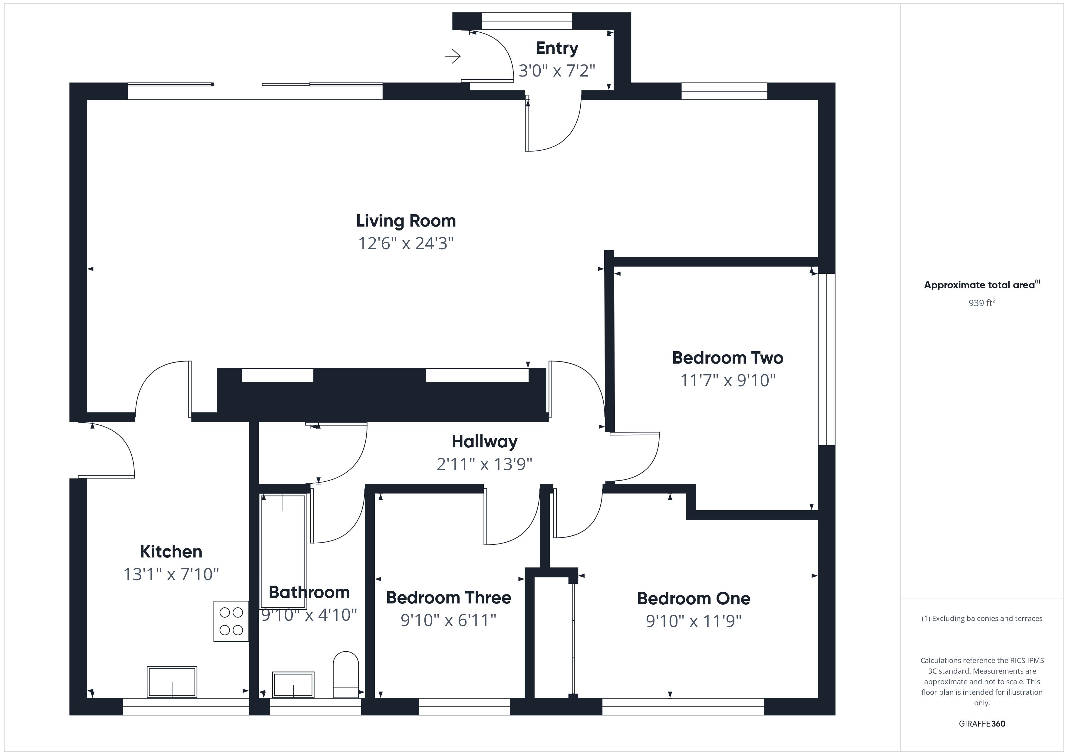 3 bed bungalow for sale in Kirton Park, Kirton, NG22 - Property Floorplan
