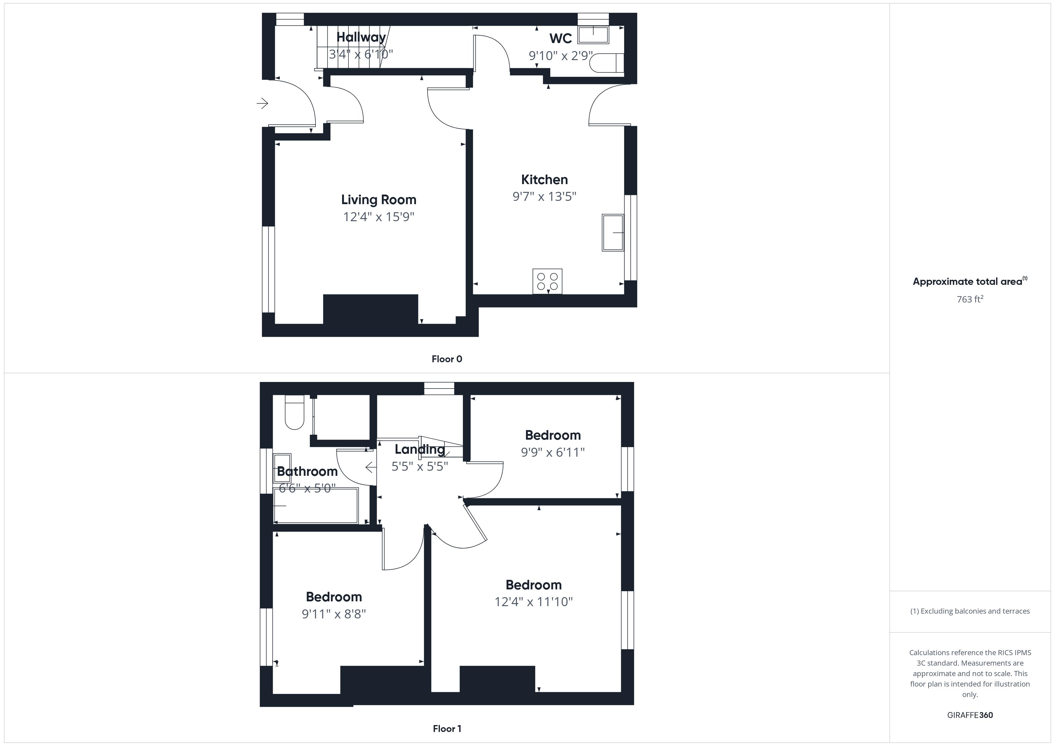 3 bed house for sale in Walesby Lane, Ollerton, NG22 - Property Floorplan