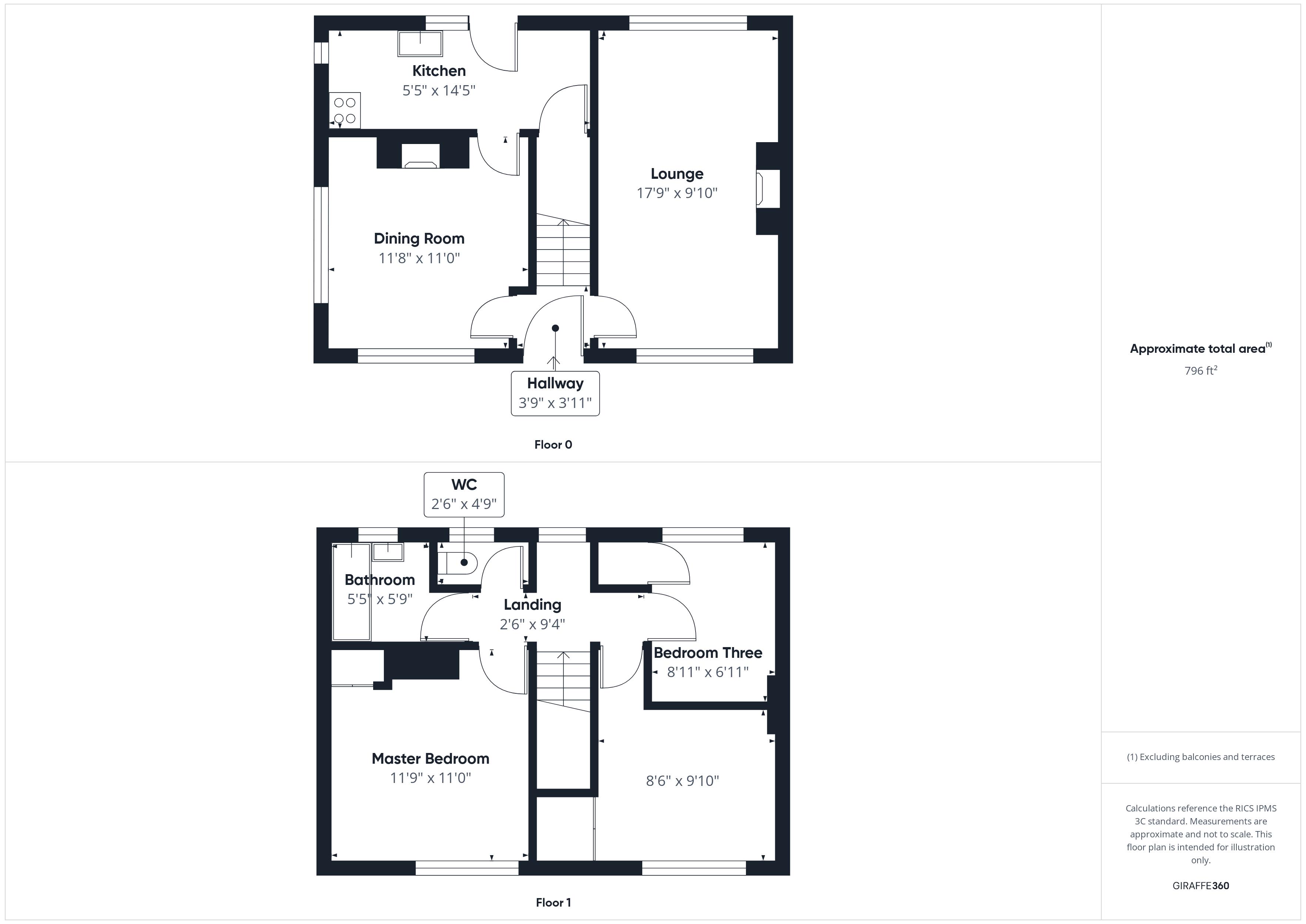 3 bed house for sale in Beardsley Road, Edwinstowe, NG21 - Property Floorplan