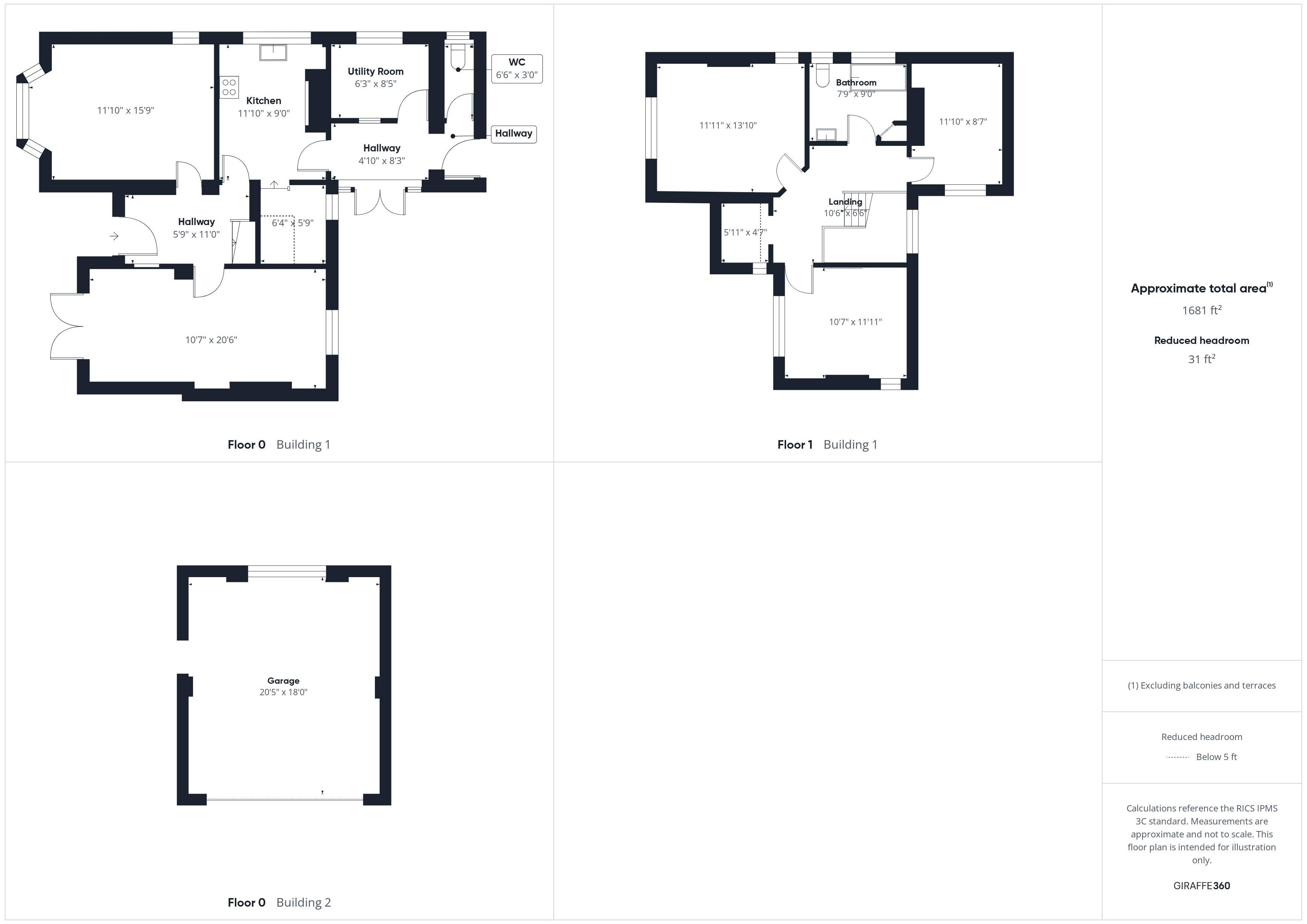 3 bed house for sale in Wellow Road, Ollerton, NG22 - Property Floorplan