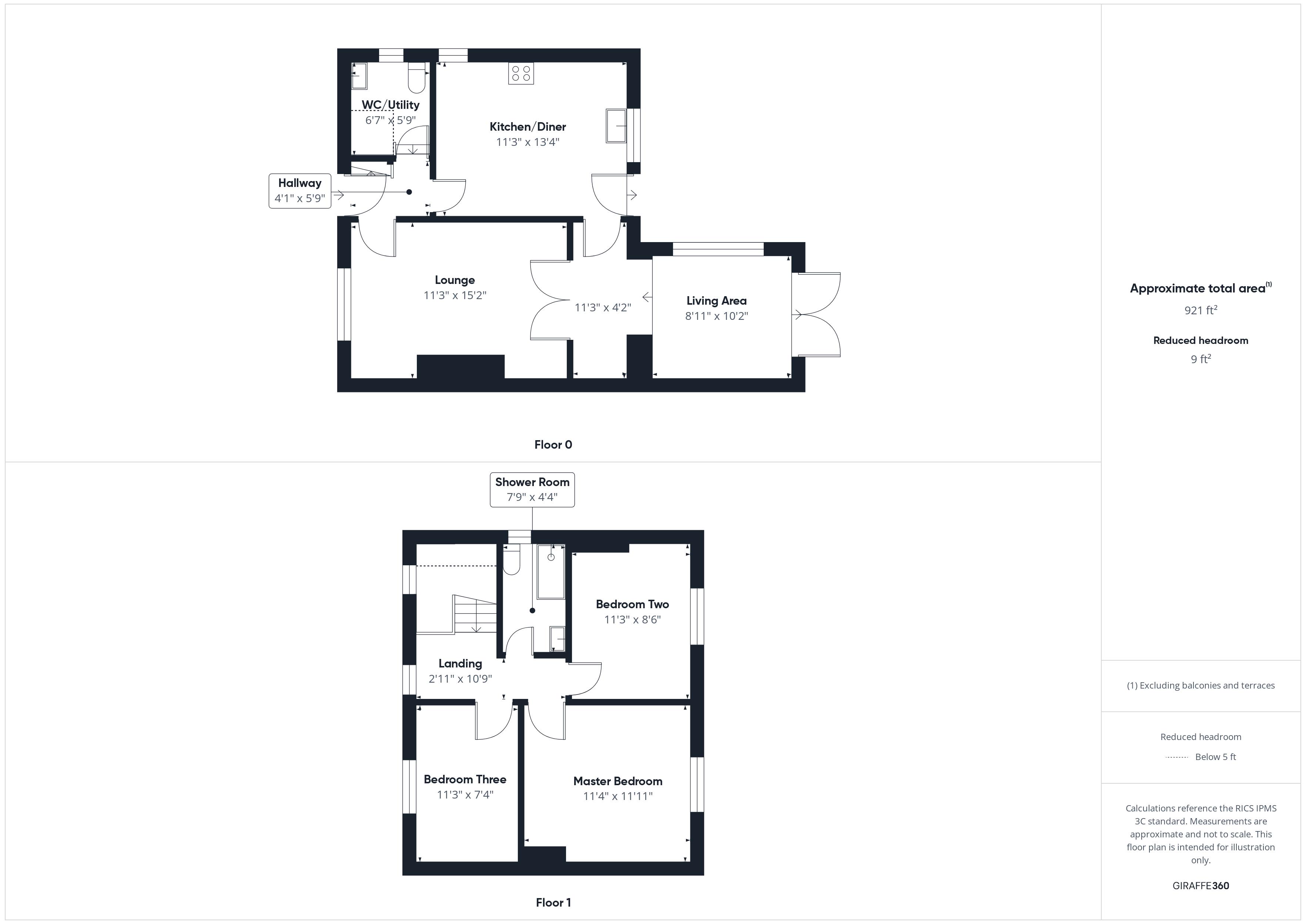 3 bed house for sale in Walesby Lane, Newark, NG22 - Property Floorplan