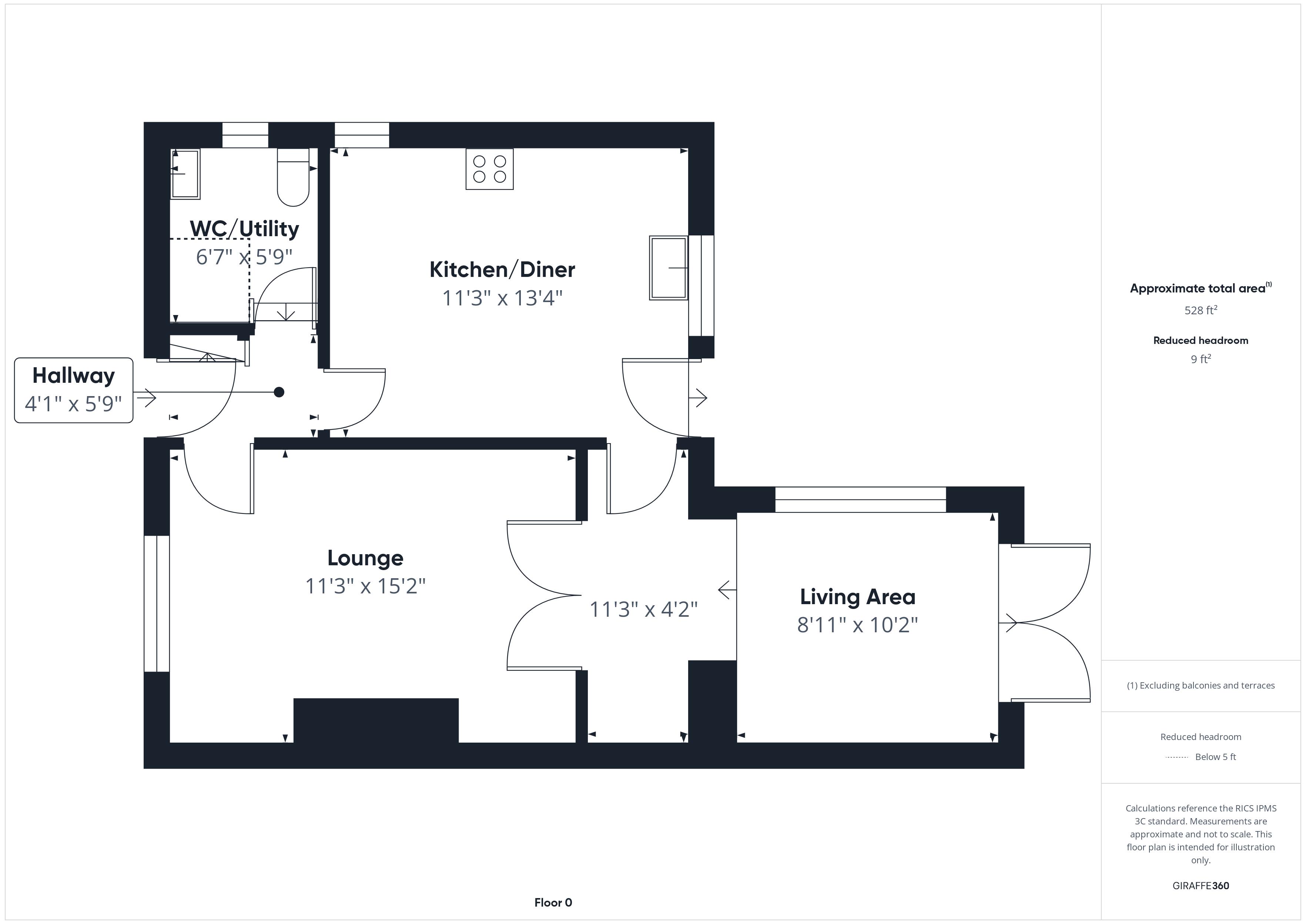 3 bed house for sale in Walesby Lane, Newark, NG22 - Property Floorplan
