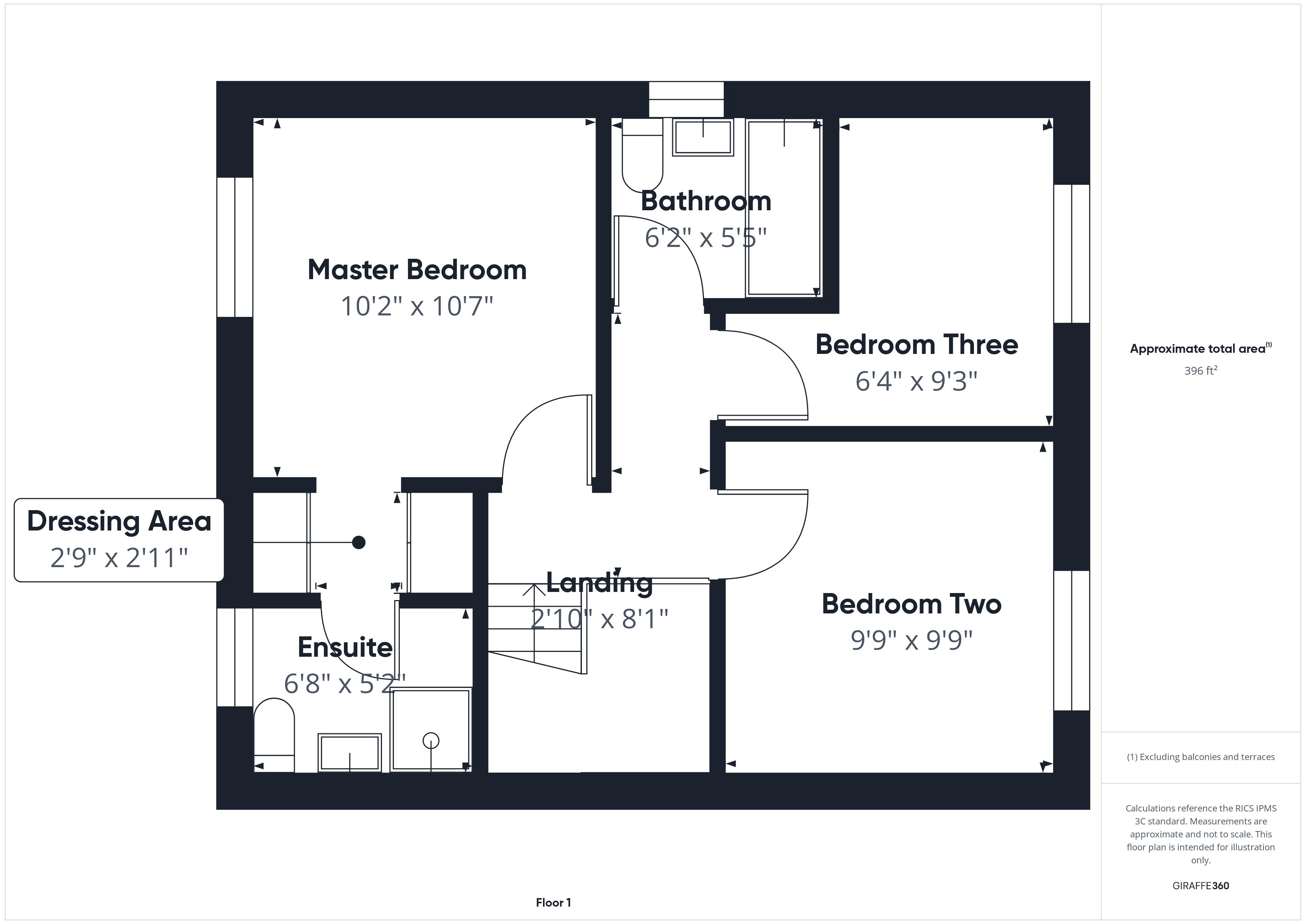 3 bed house for sale in Colliers Way, Edwinstowe, NG21 - Property Floorplan