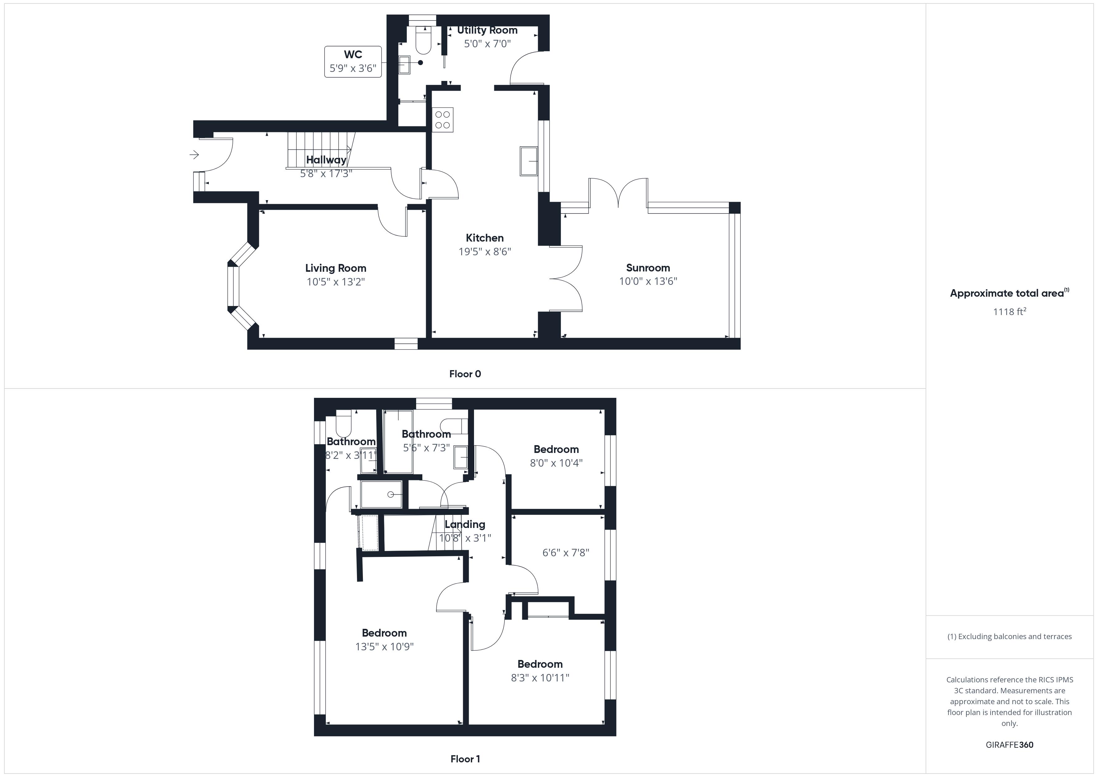 4 bed house for sale in Forest Link, Bilsthorpe, NG22 - Property Floorplan