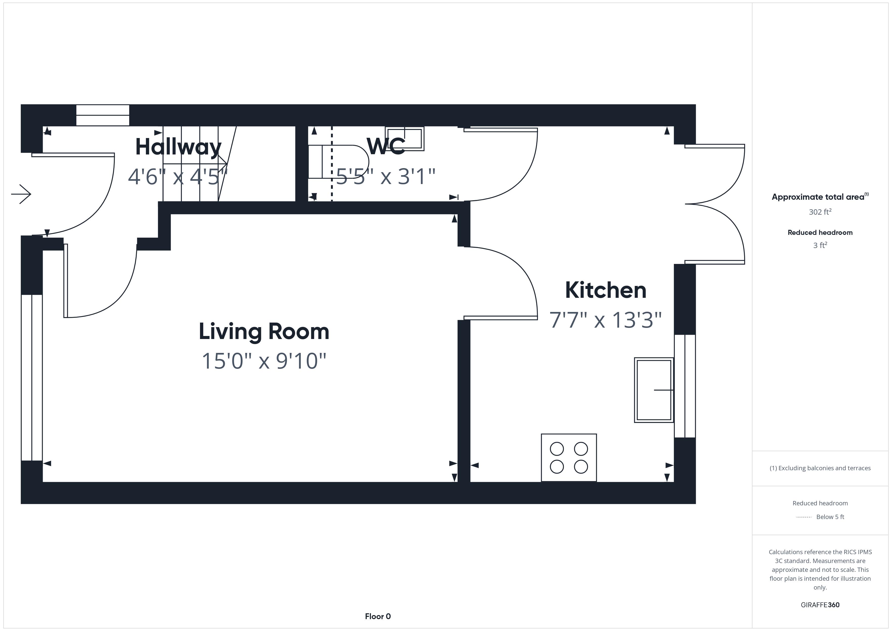 3 bed house for sale in Swan Lane, Ollerton, NG22 - Property Floorplan