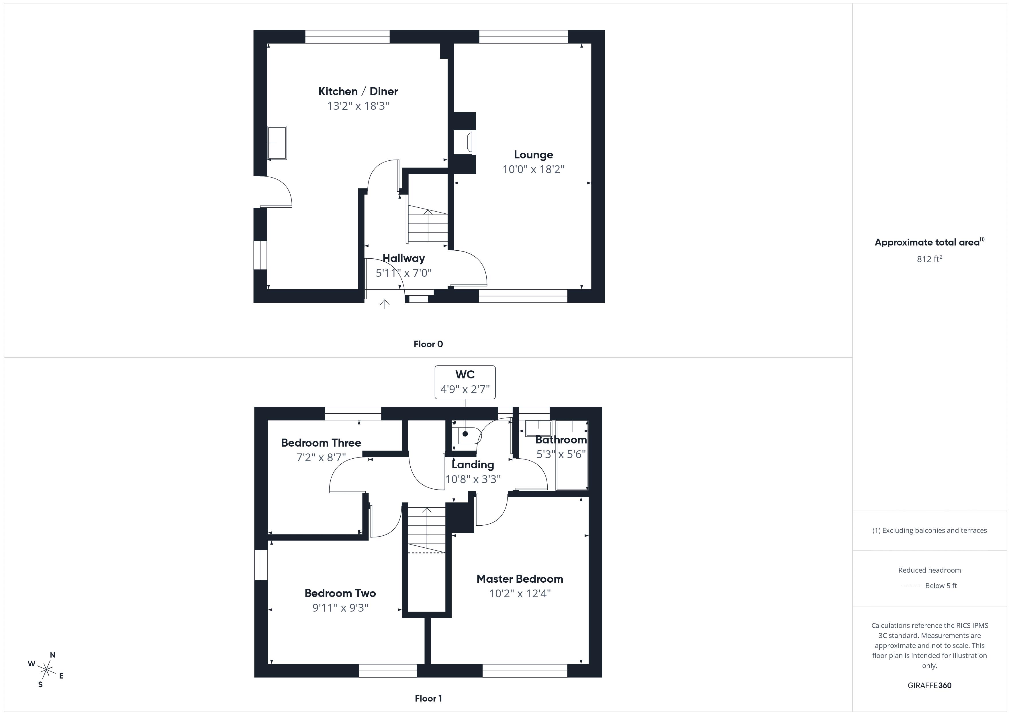 3 bed house for sale in Petersmith Drive, Newark, NG22 - Property Floorplan