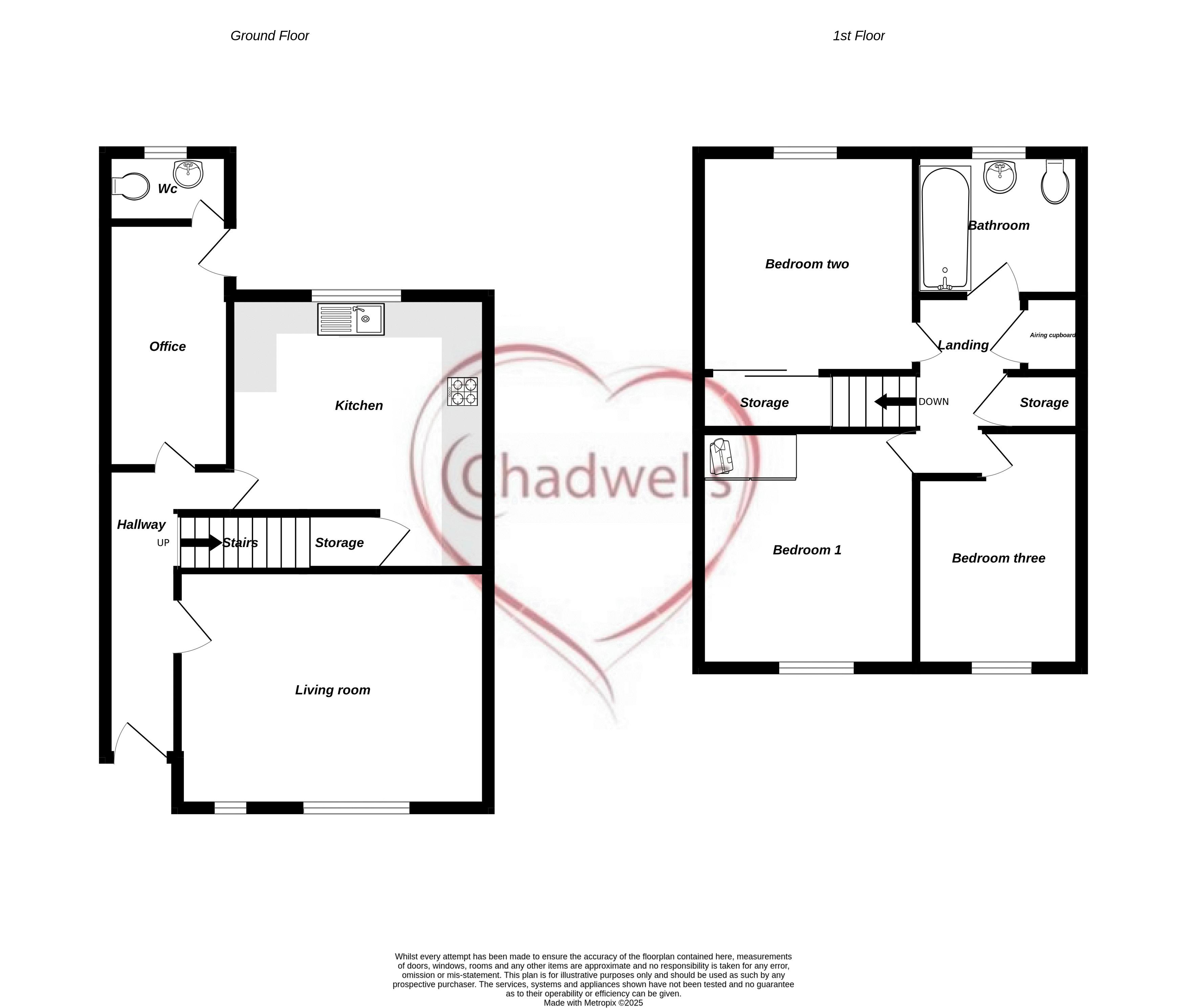 3 bed house for sale in Stuart Avenue, New Ollerton , NG22 - Property Floorplan