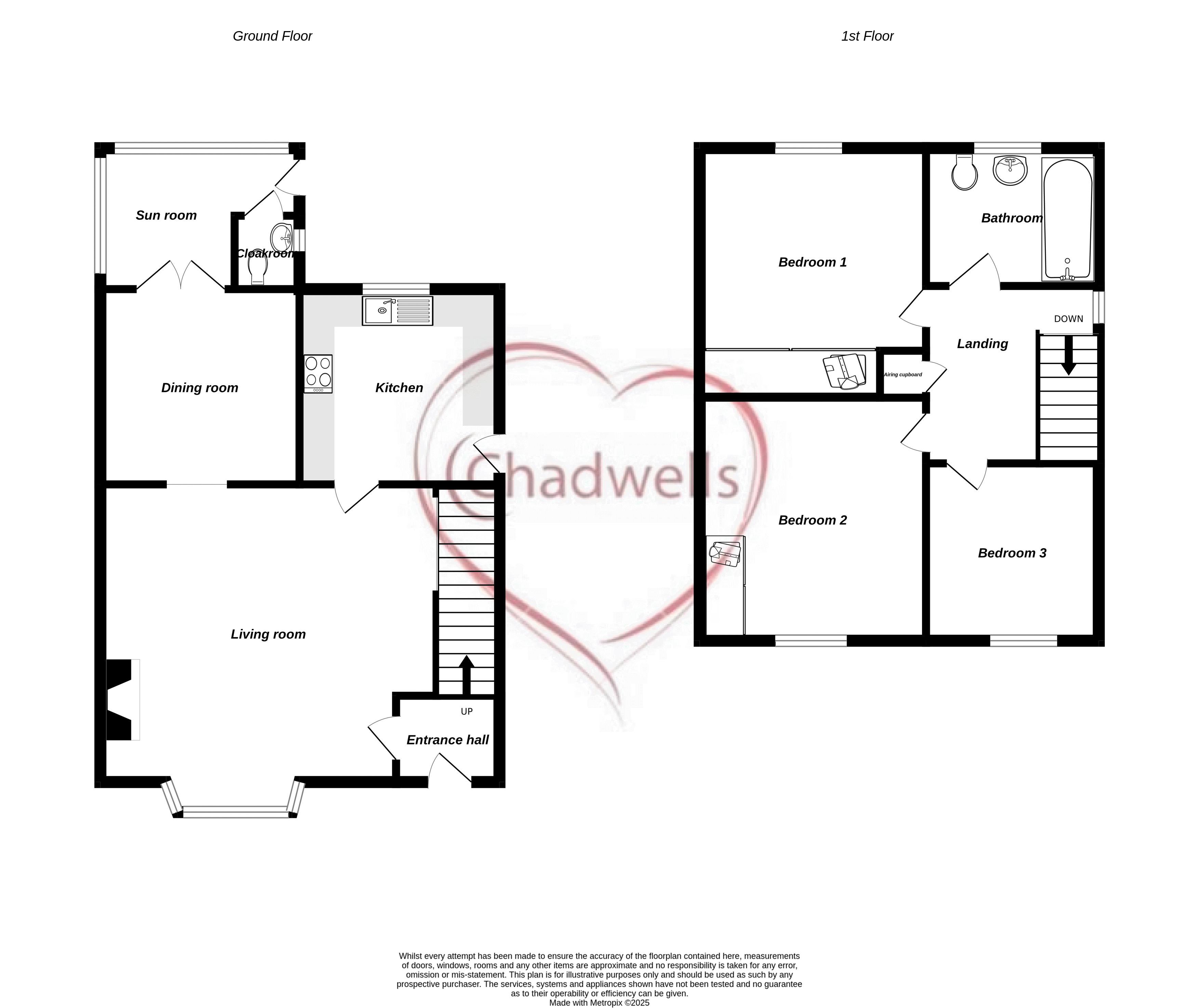 3 bed house to rent in Whinney Lane, Ollerton, NG22 - Property Floorplan