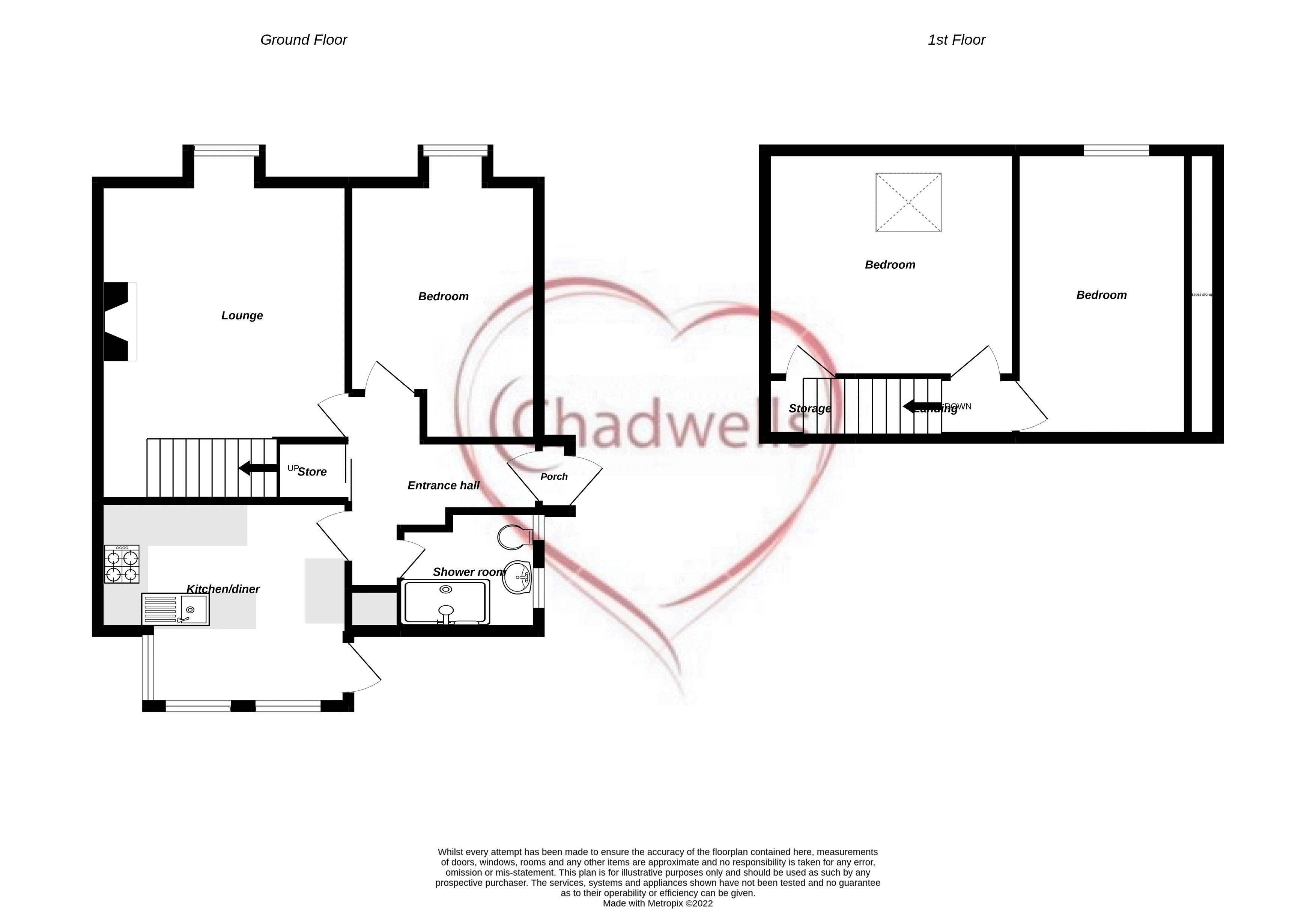 3 bed house for sale in Briar Court, Ollerton , NG22 - Property Floorplan