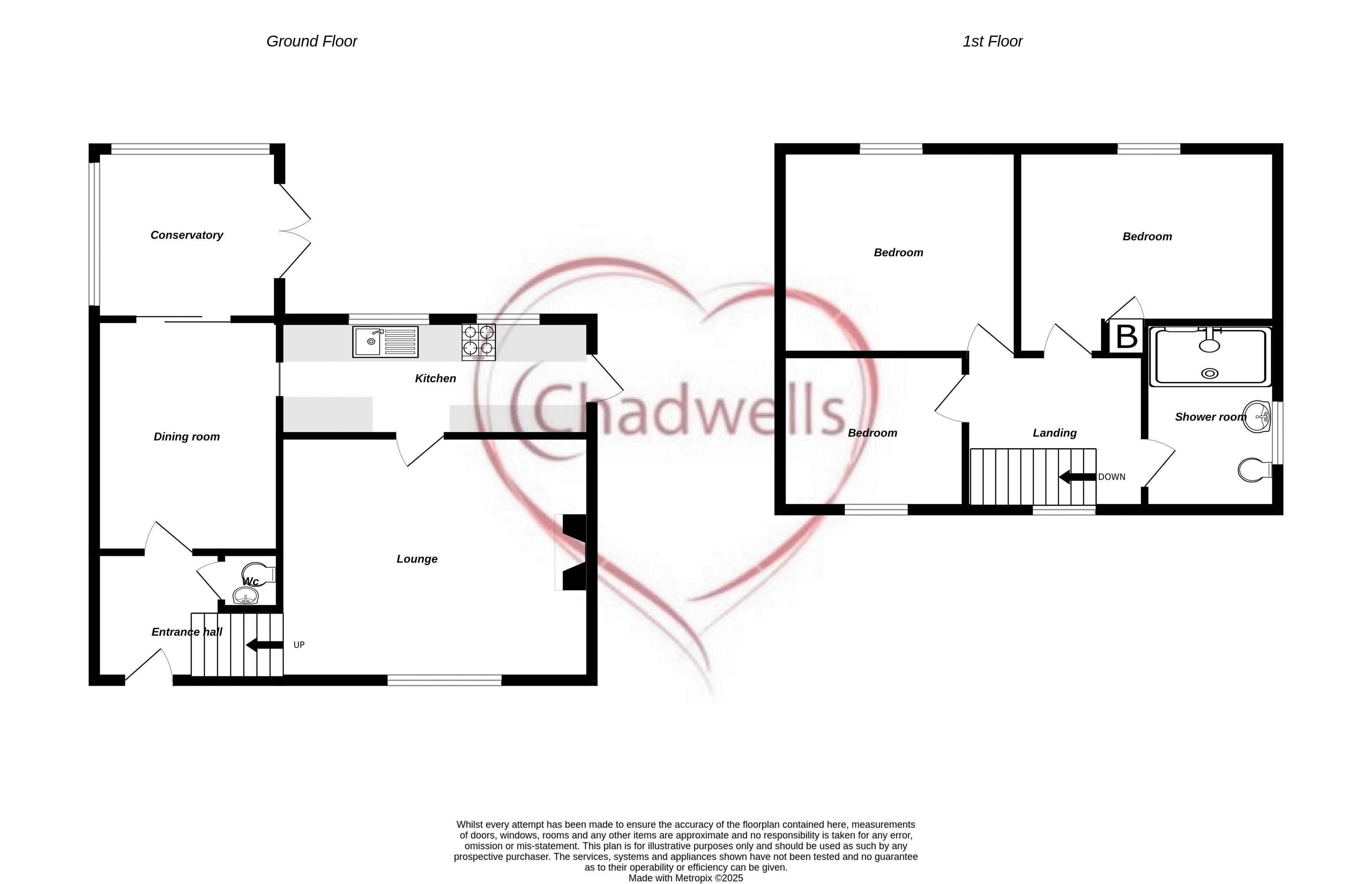 3 bed house for sale in Beardsley Road, Edwinstowe, NG21 - Property Floorplan