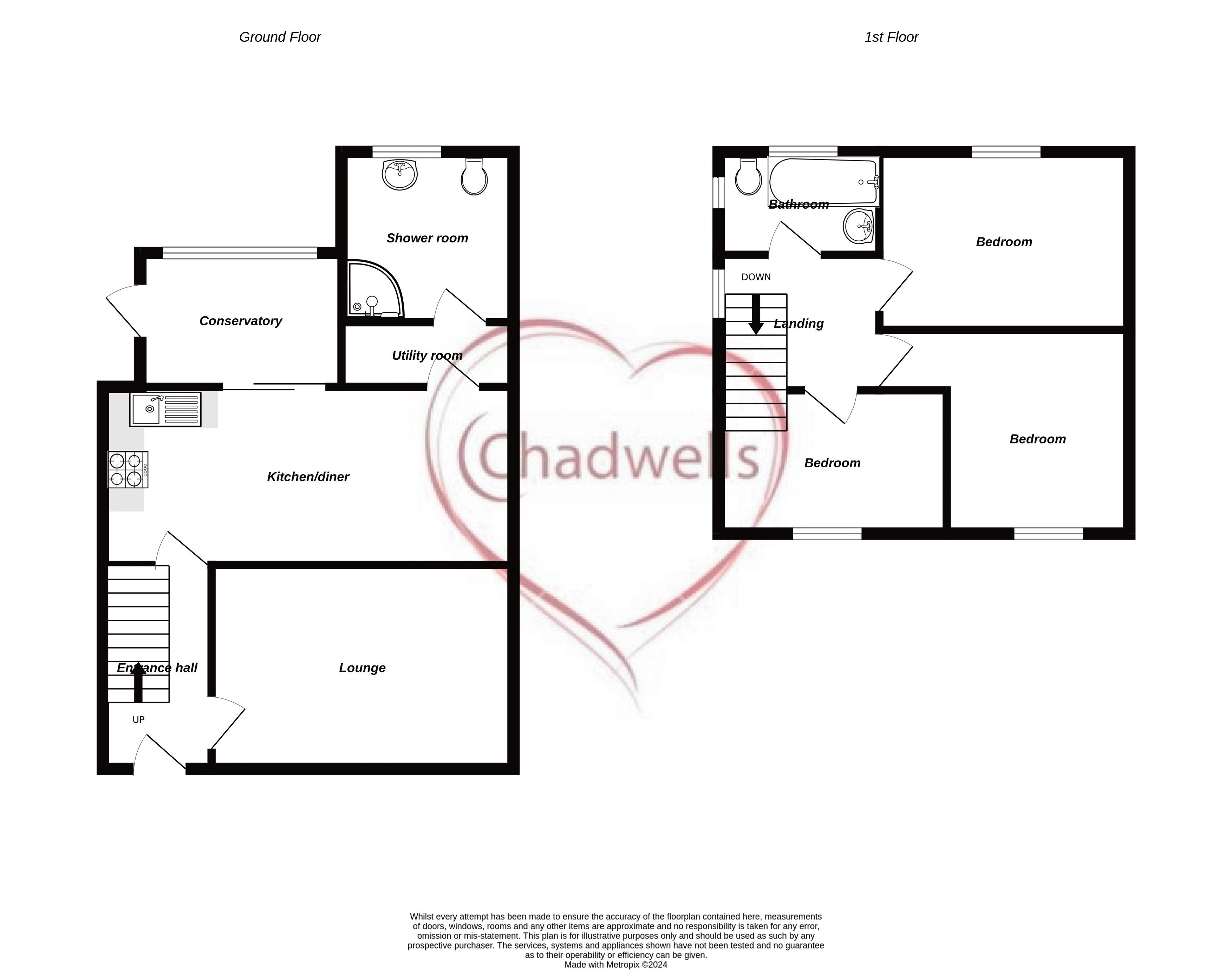 3 bed house for sale in Whitewater Road, Ollerton , NG22 - Property Floorplan