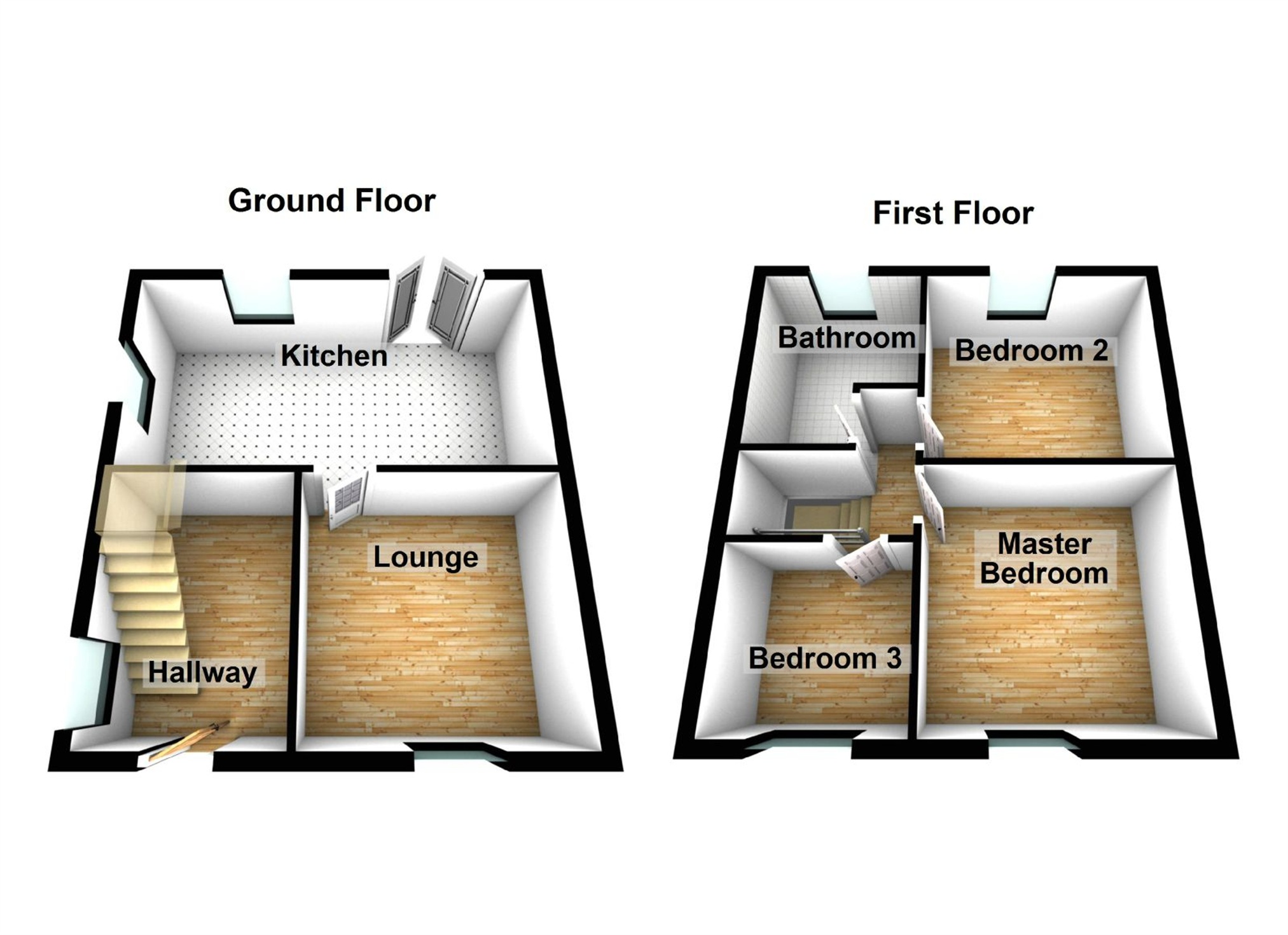 3 bed house to rent in Abbey Road, Edwinstowe, NG21 - Property Floorplan