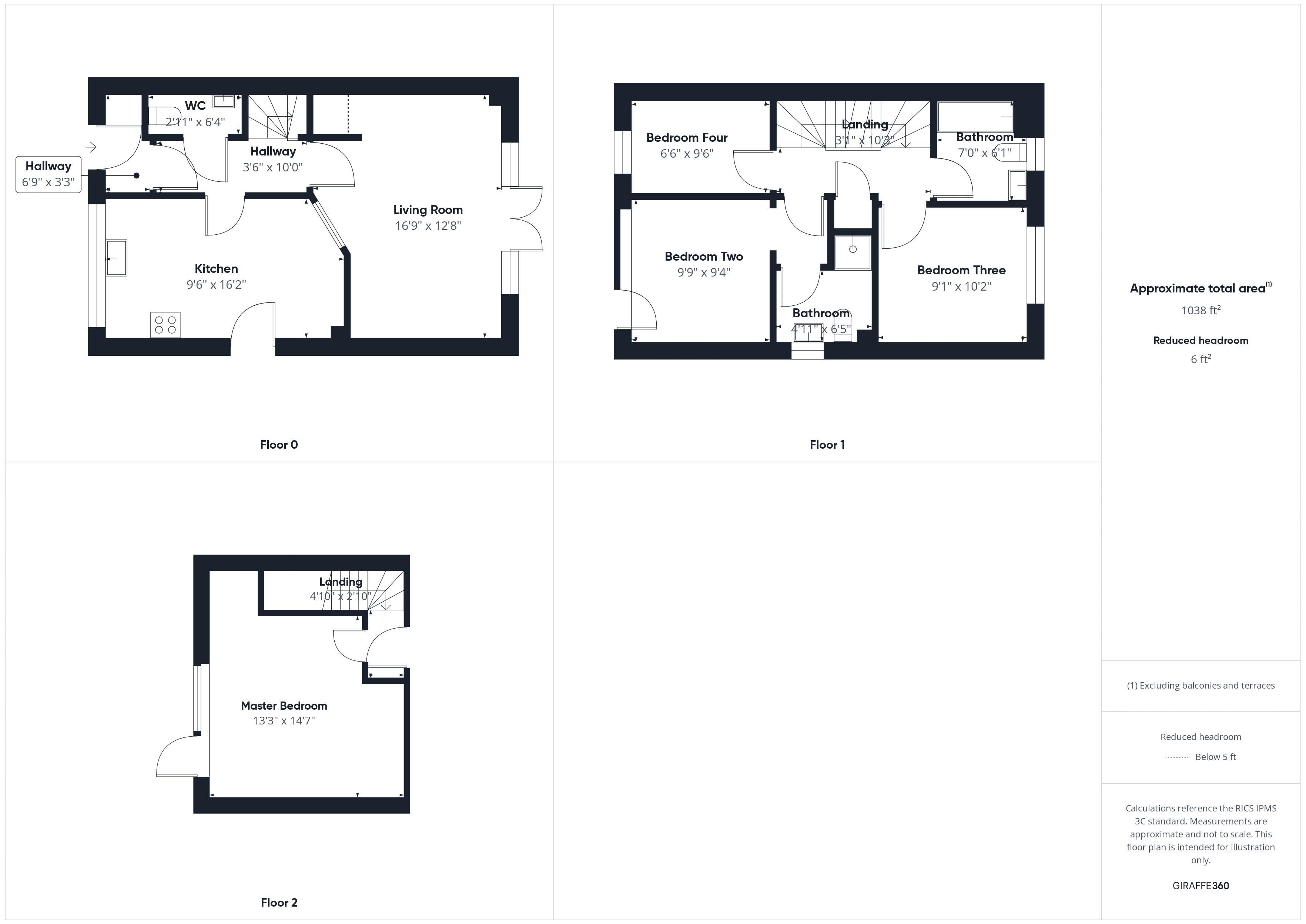 4 bed house for sale in Culpepper Avenue, Newark, NG22 - Property Floorplan