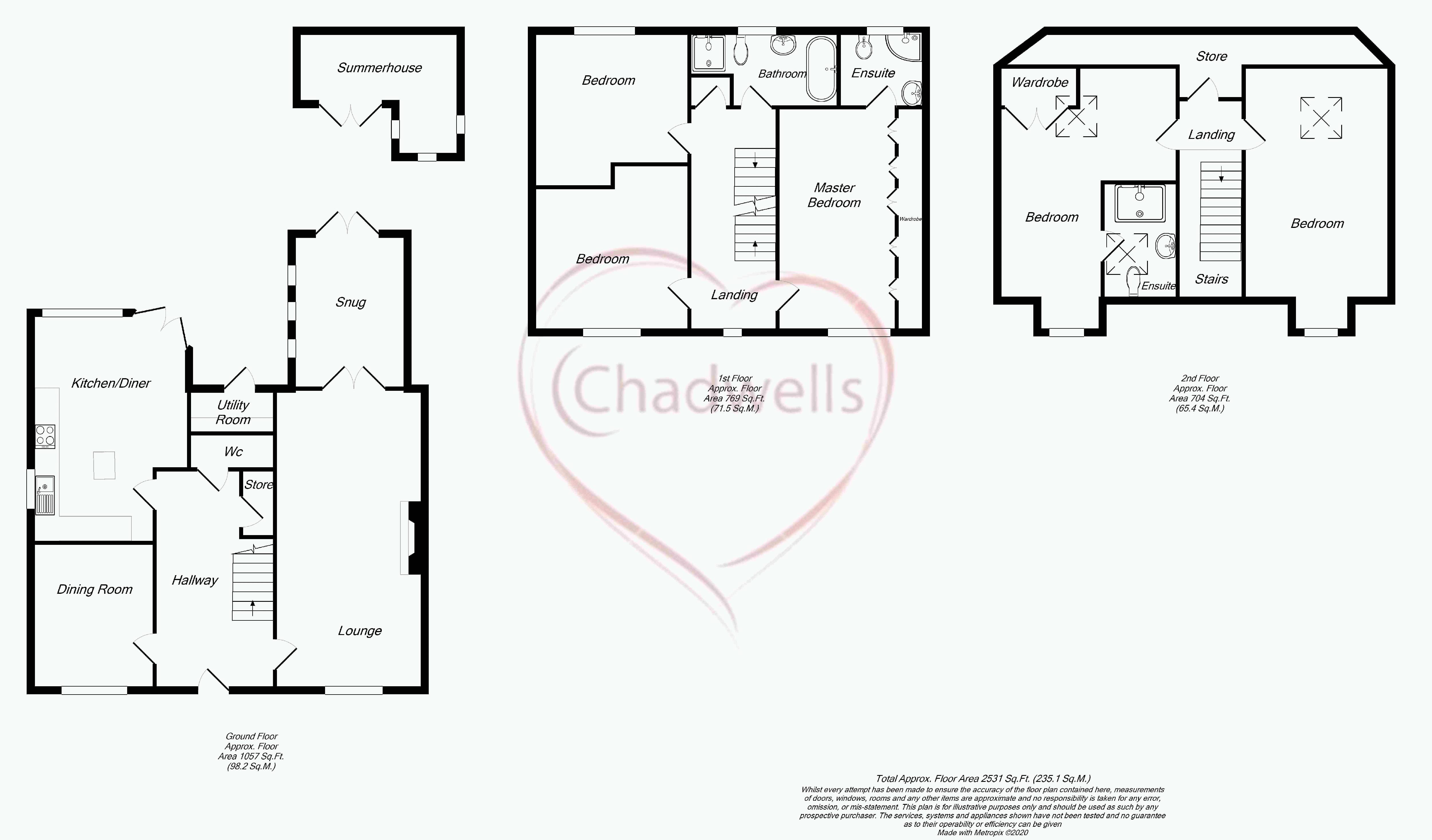 5 bed house for sale in Guylers Hill Drive, Clipstone Village, NG21 - Property Floorplan