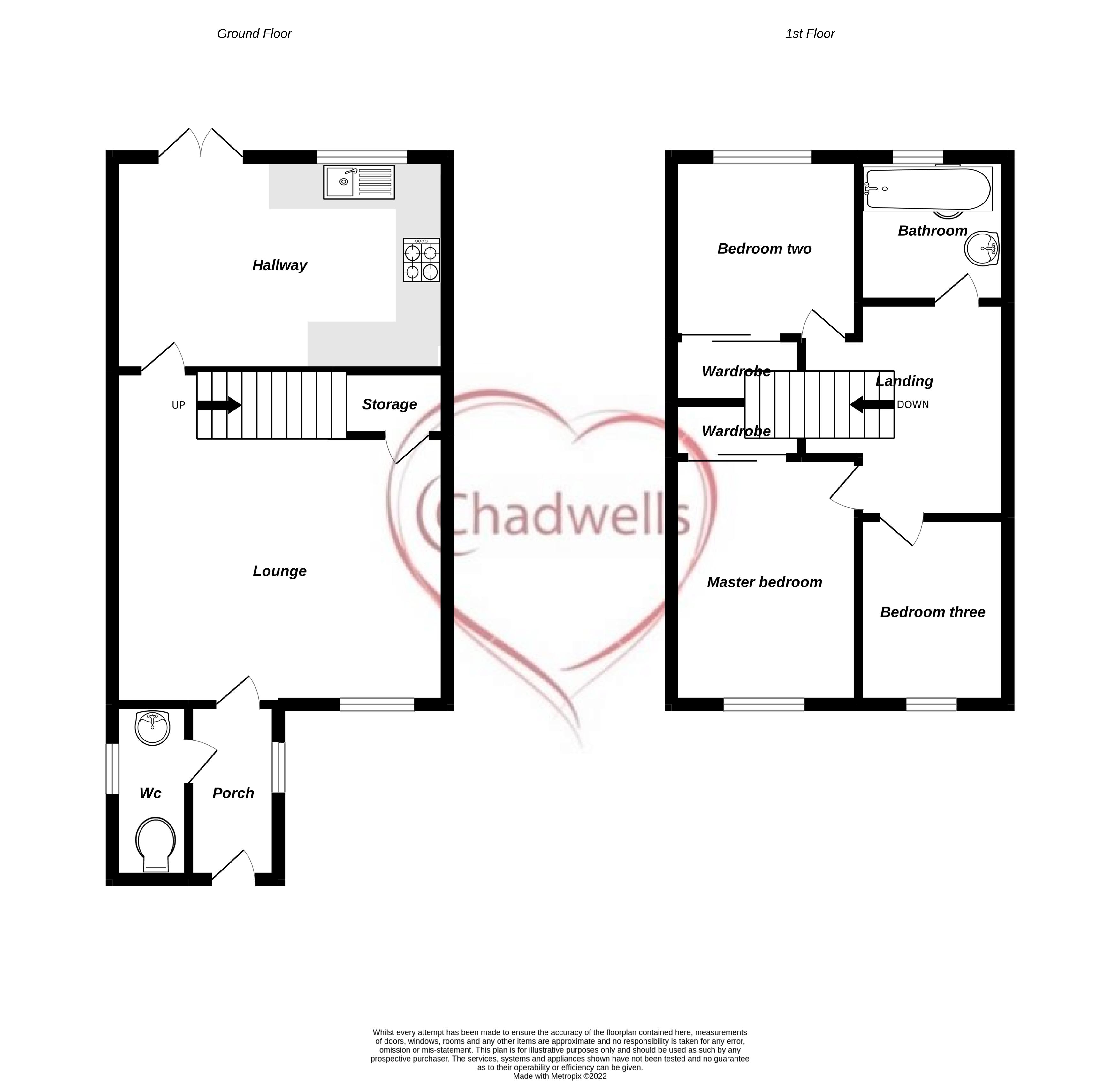 3 bed house to rent in Griffin Road, New Ollerton, NG22 - Property Floorplan
