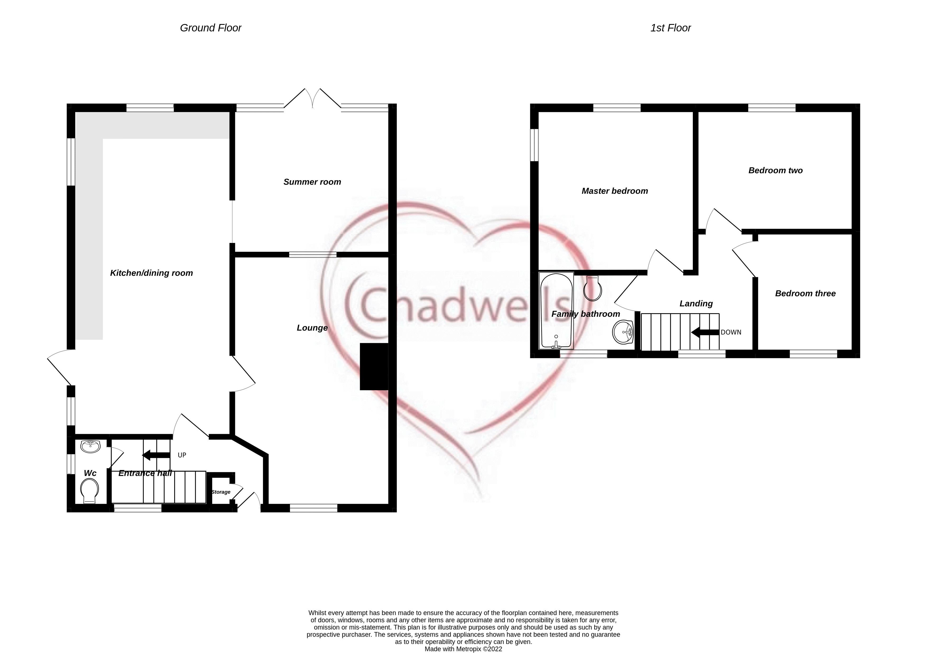3 bed house for sale in New Hill, Walesby, NG22 - Property Floorplan