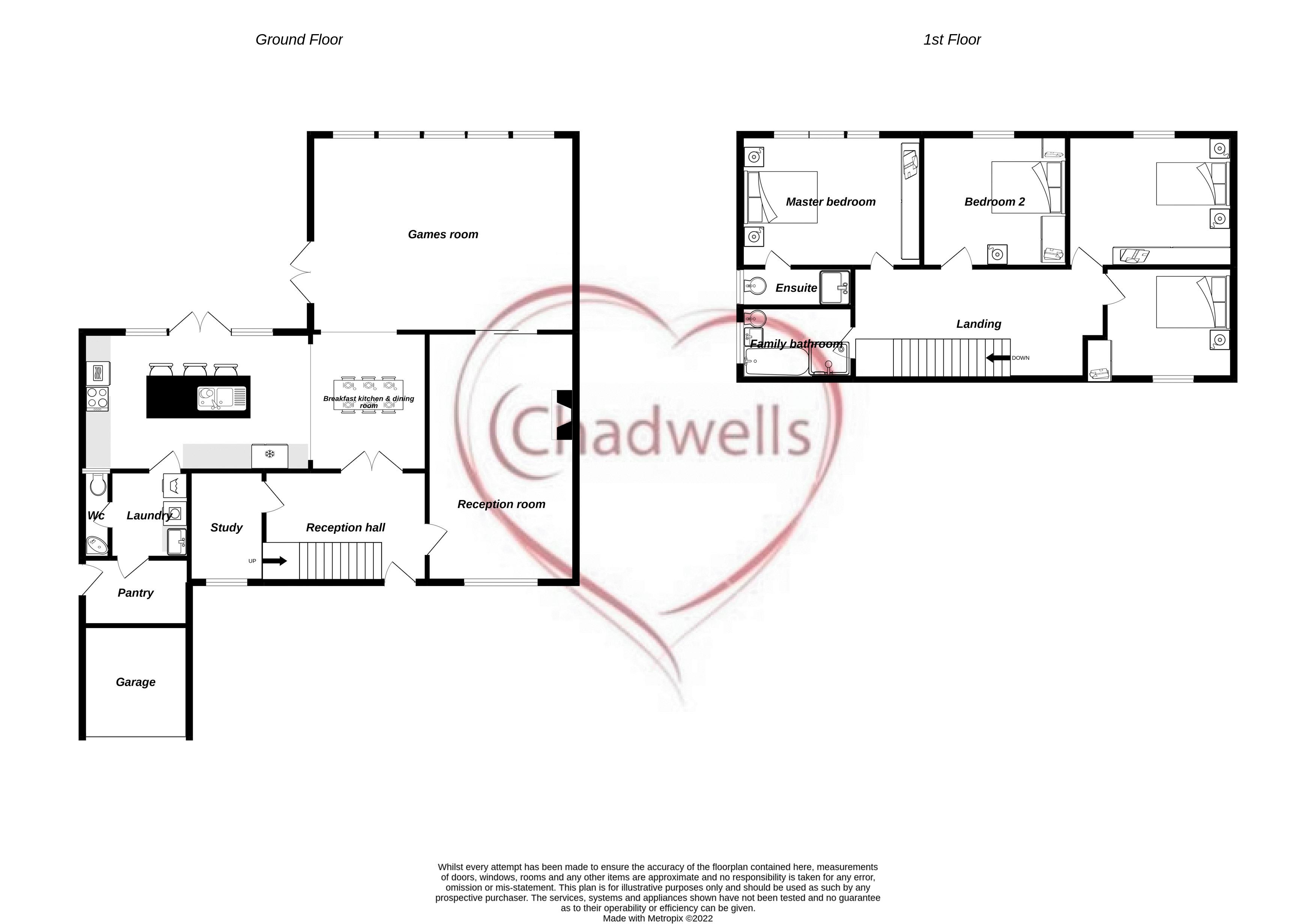 4 bed house for sale in Mansfield Road, Edwinstowe, NG21 - Property Floorplan