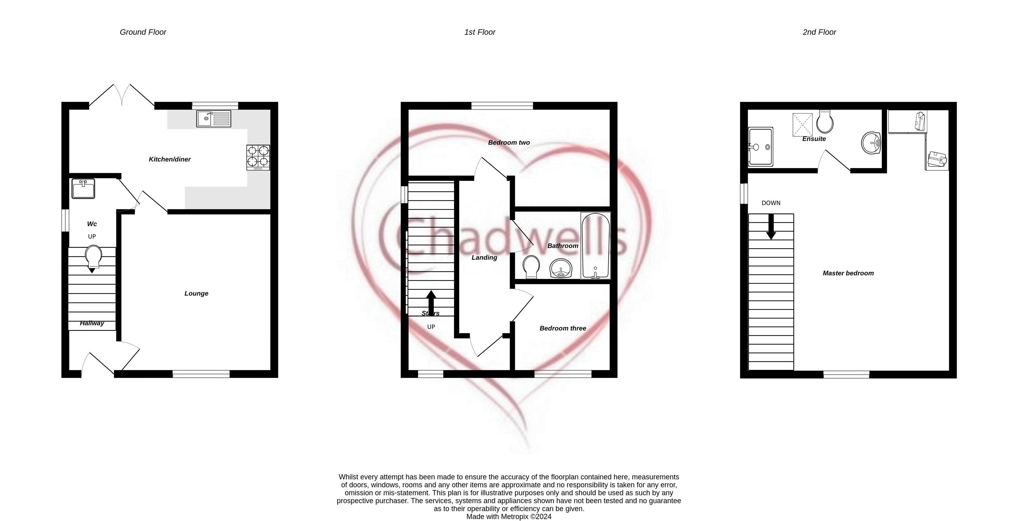 3 bed house to rent in Freya Road, Ollerton, NG22 - Property Floorplan