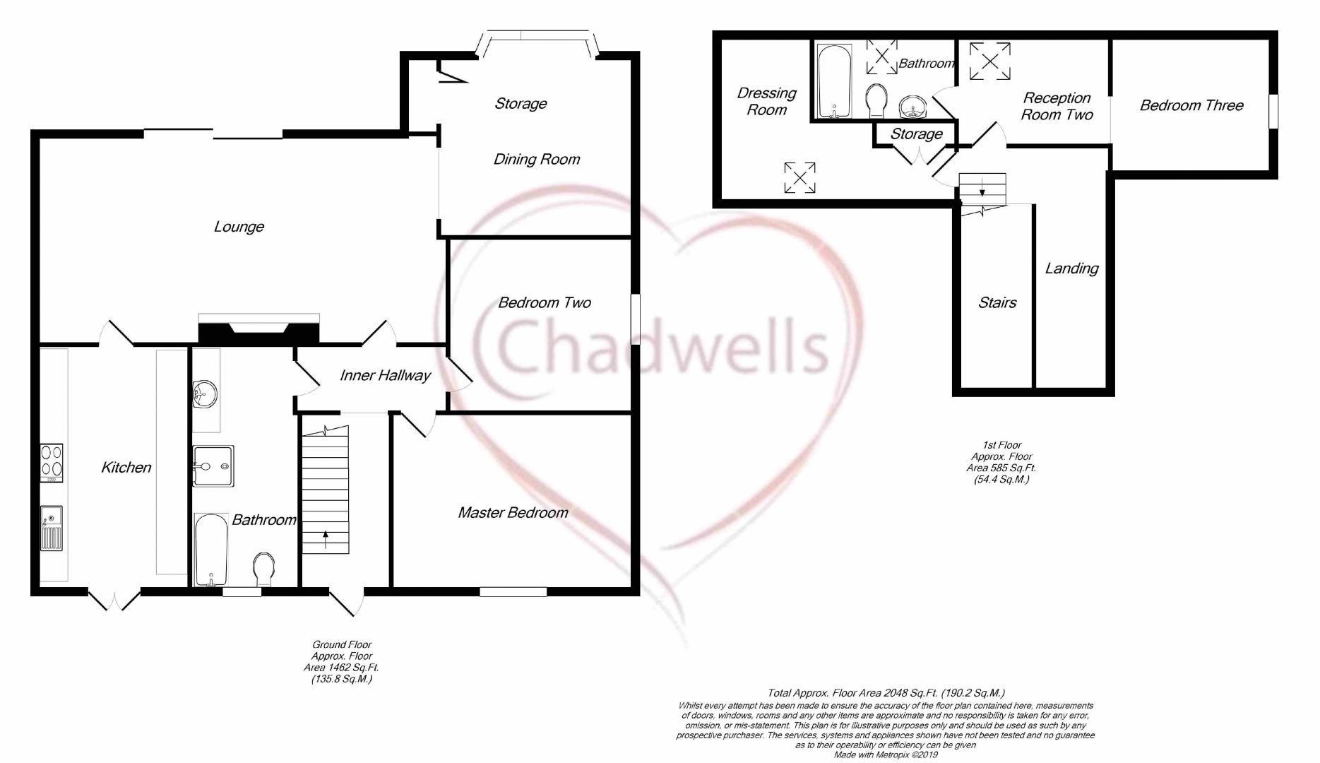 3 bed bungalow for sale in Kirton Park, Kirton, NG22 - Property Floorplan