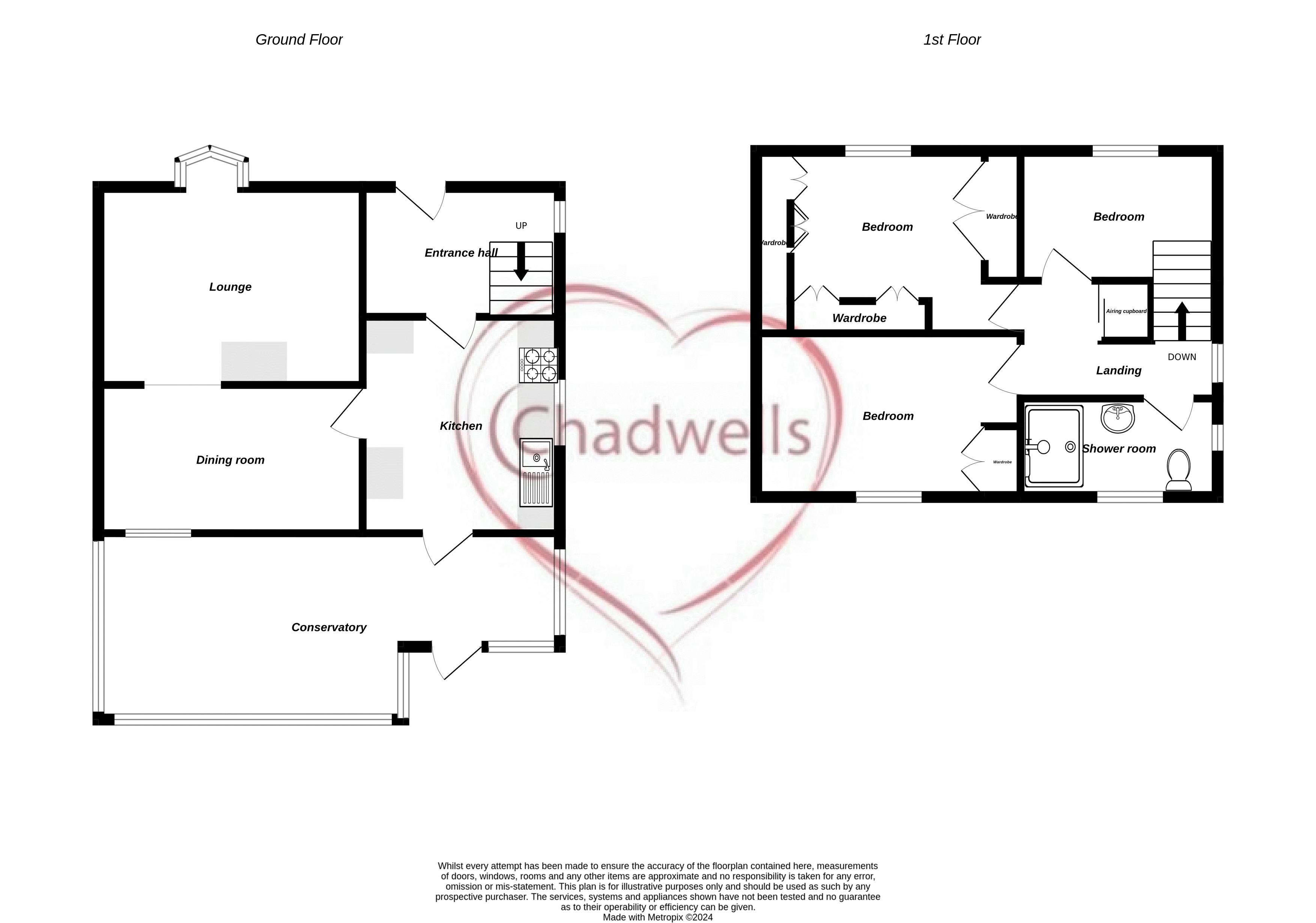 3 bed house for sale in Henton Road, Mansfield, NG21 - Property Floorplan