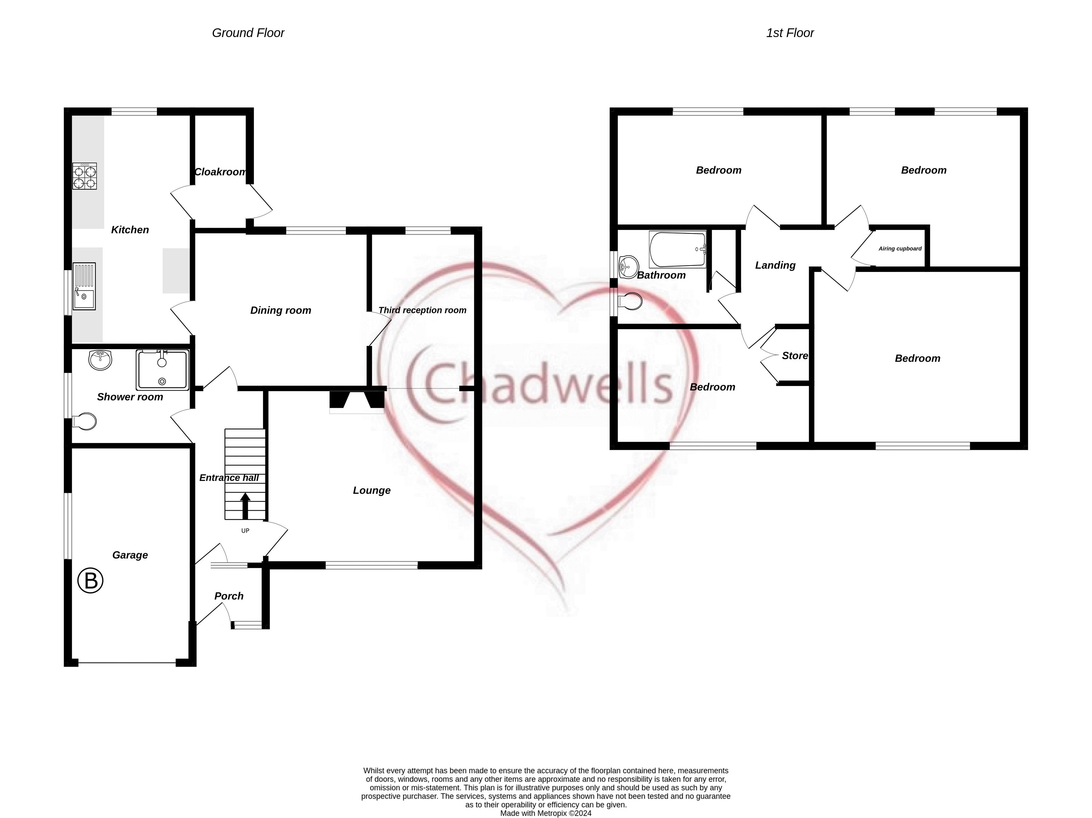 4 bed house for sale in Church Lane, Boughton, NG22 - Property Floorplan