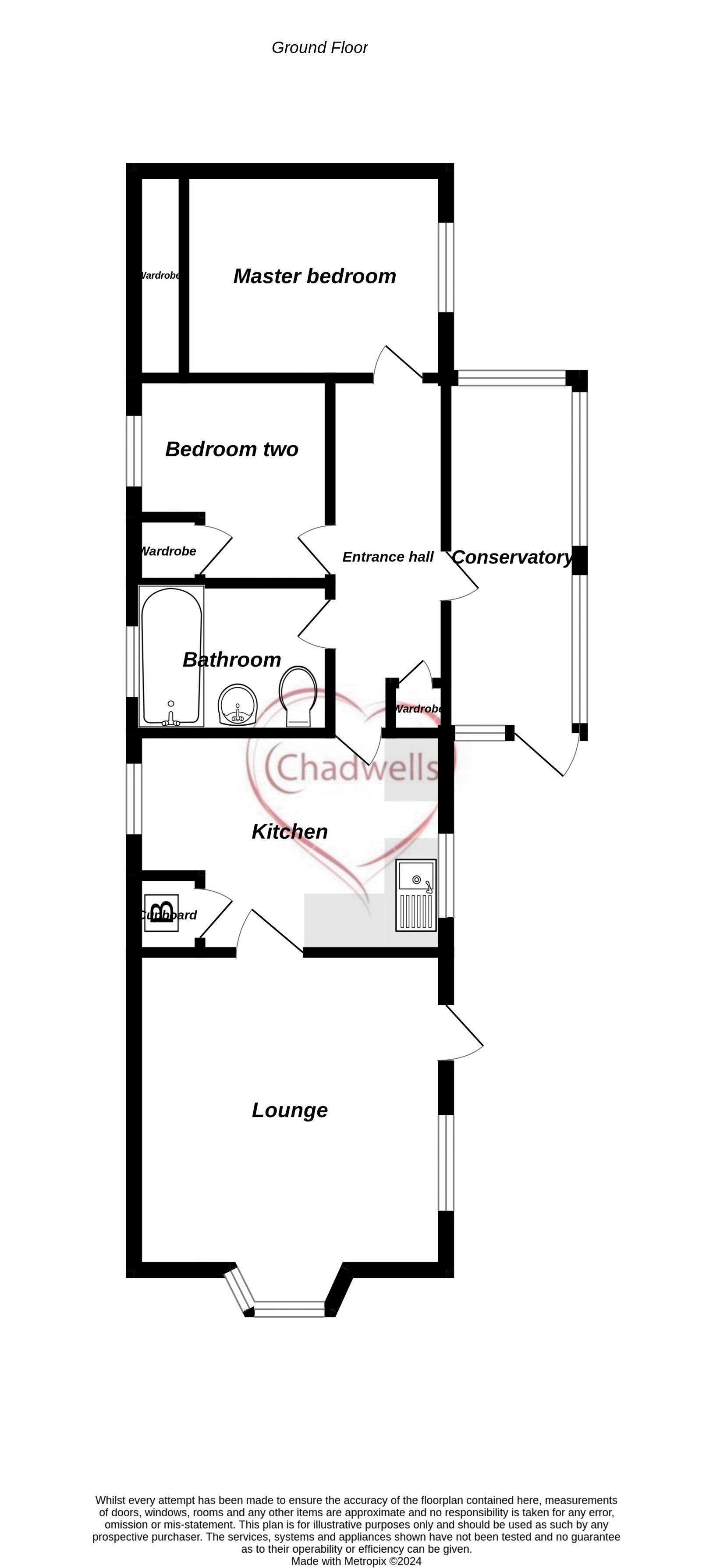 2 bed bungalow for sale in Sherwood Park, Walesby, NG22 - Property Floorplan