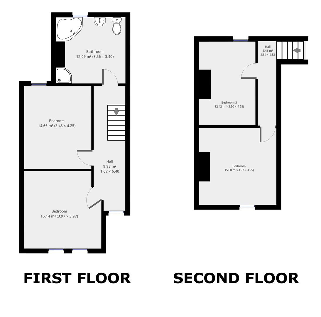 4 bed  for sale - Property Floorplan