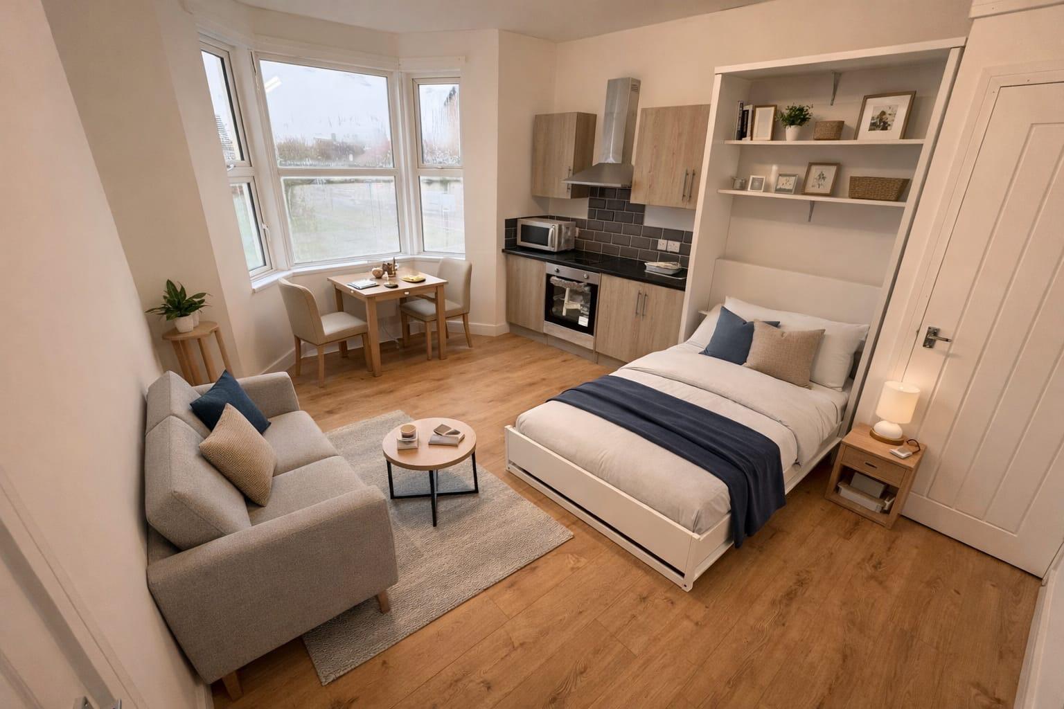 1 bed  to rent, PE25