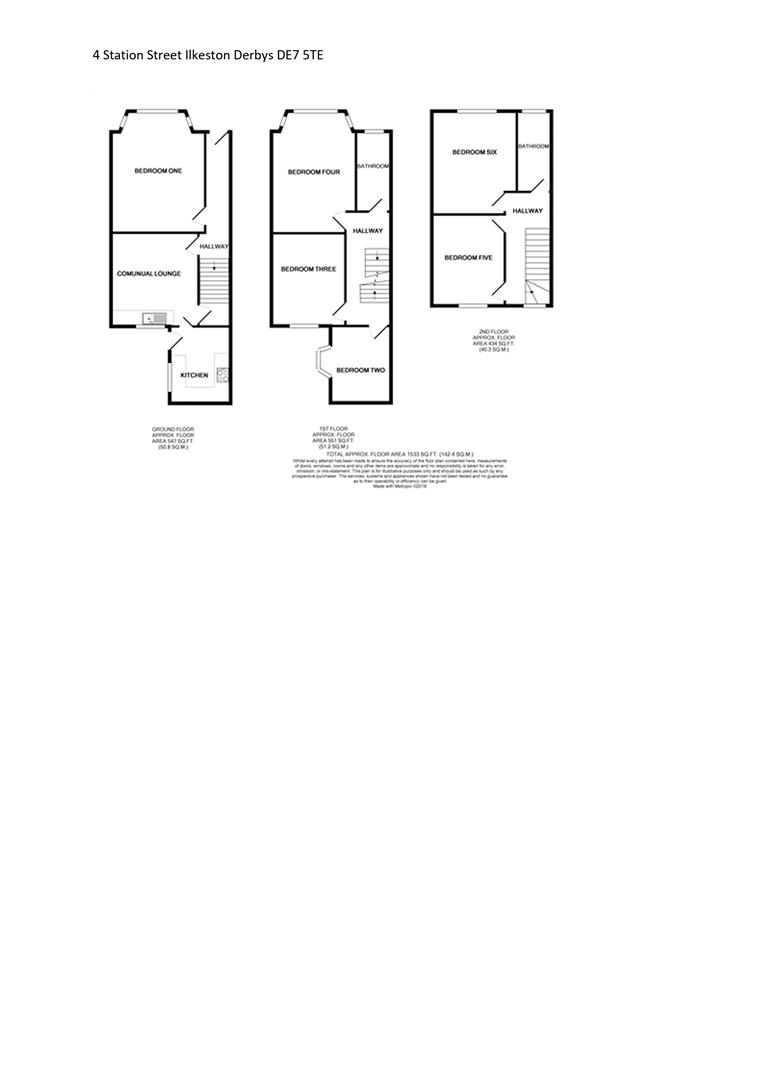 1 bed  to rent - Property Floorplan