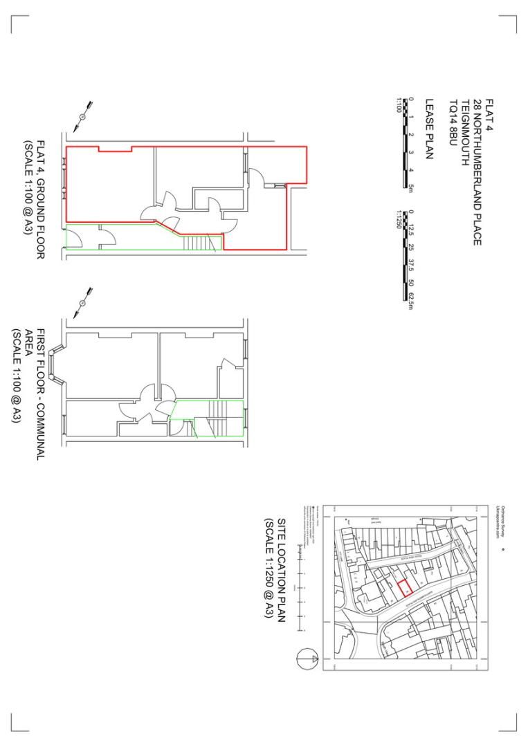 2 bed flat to rent in Northumberland Place, Teignmouth - Property Floorplan