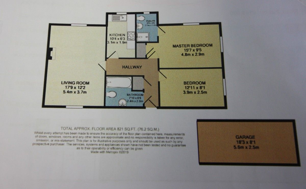 2 bed flat to rent in Lavender Road, Exeter - Property Floorplan