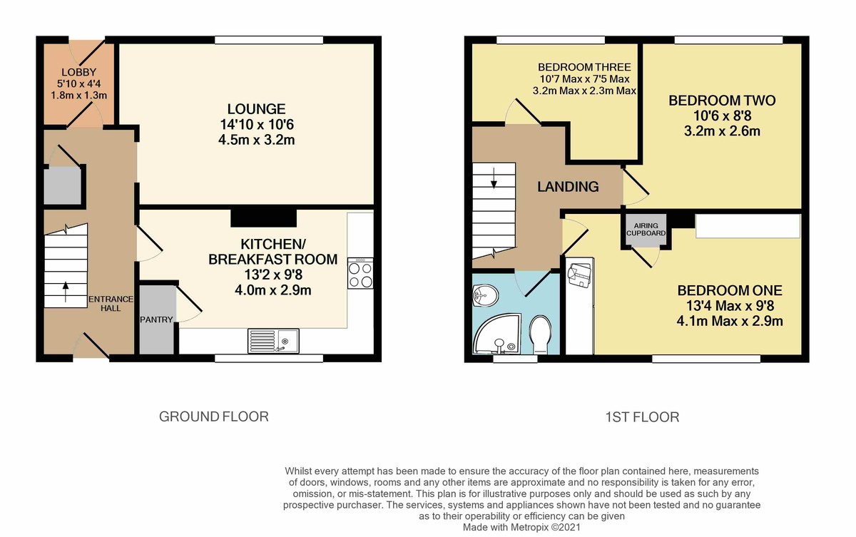 3 bed house for sale in Crediton, Devon - Property Floorplan
