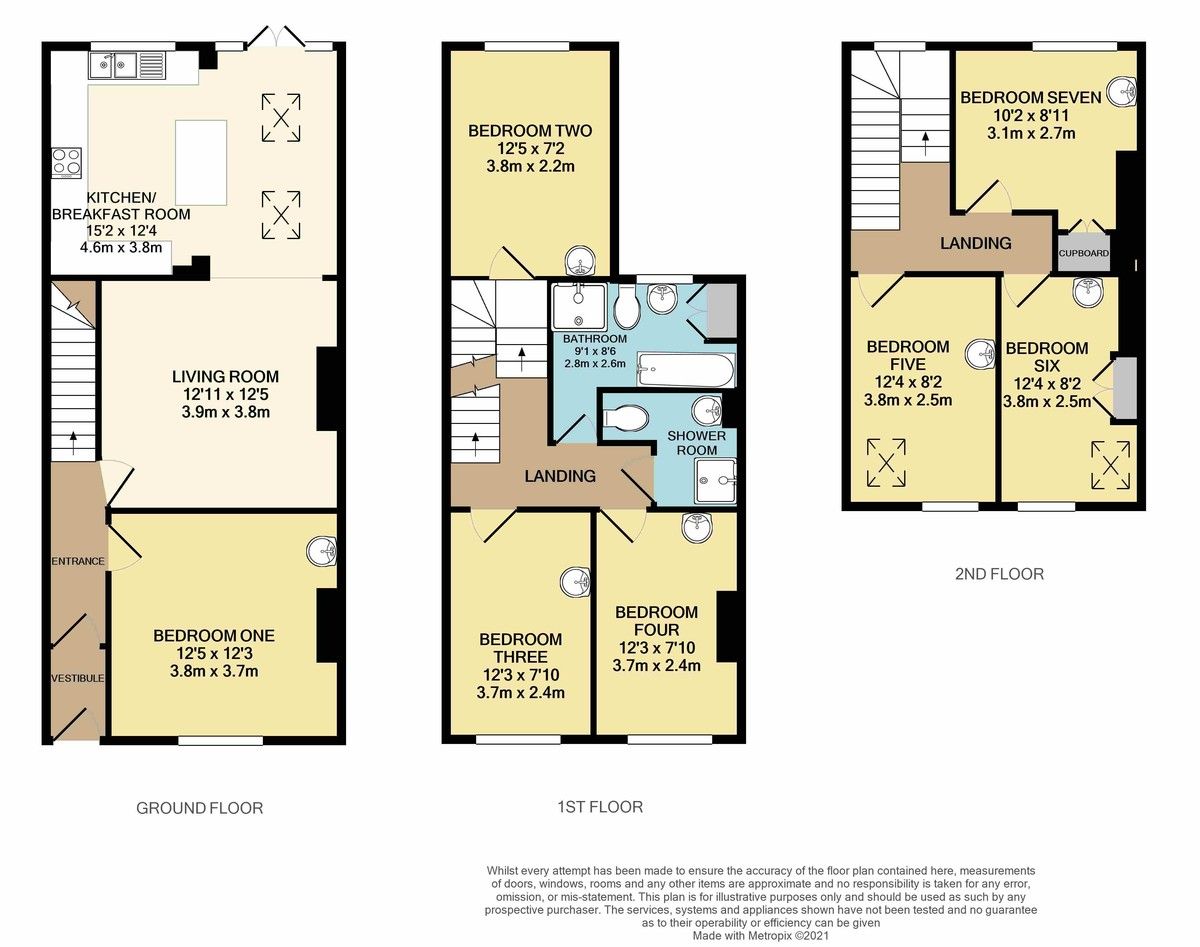 33 bed house for sale in Student Investment Portfolio, Exeter - Property Floorplan