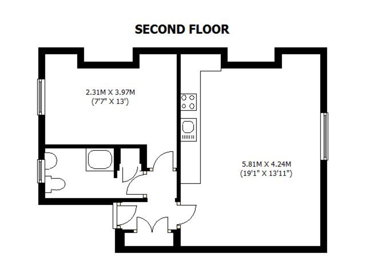 5 bed house for sale in Cowick Street, St Thomas, Exeter - Property Floorplan