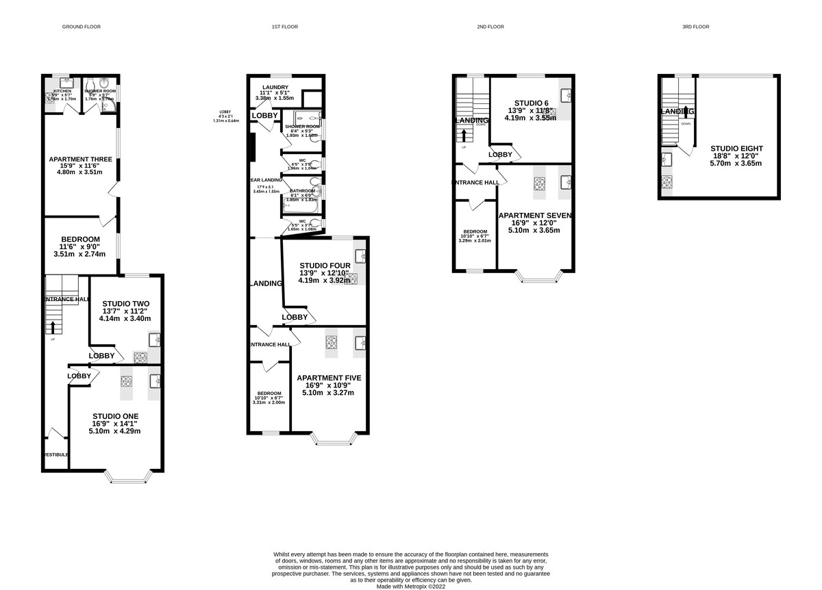 8 bed house for sale in Pennsylvania Road, St James - Property Floorplan