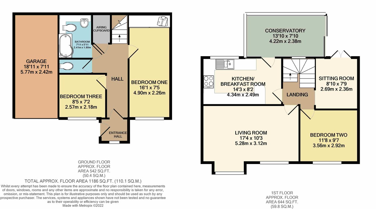 3 bed house for sale in Pennsylvania, Exeter - Property Floorplan