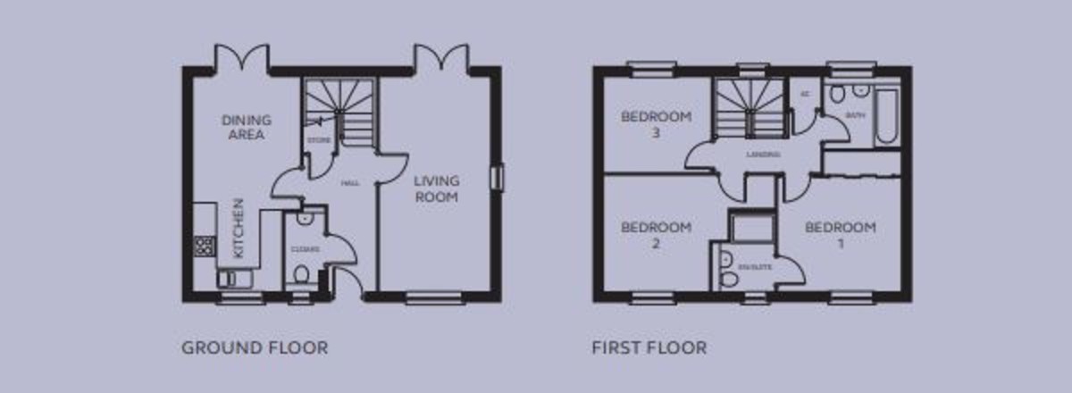 3 bed house for sale in Tarka Way, Crediton - Property Floorplan