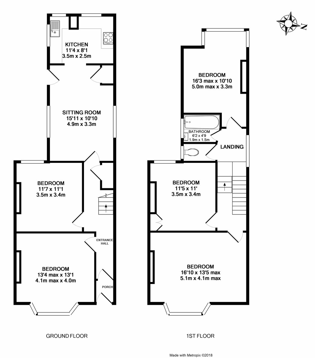 5 bed house to rent - Property Floorplan