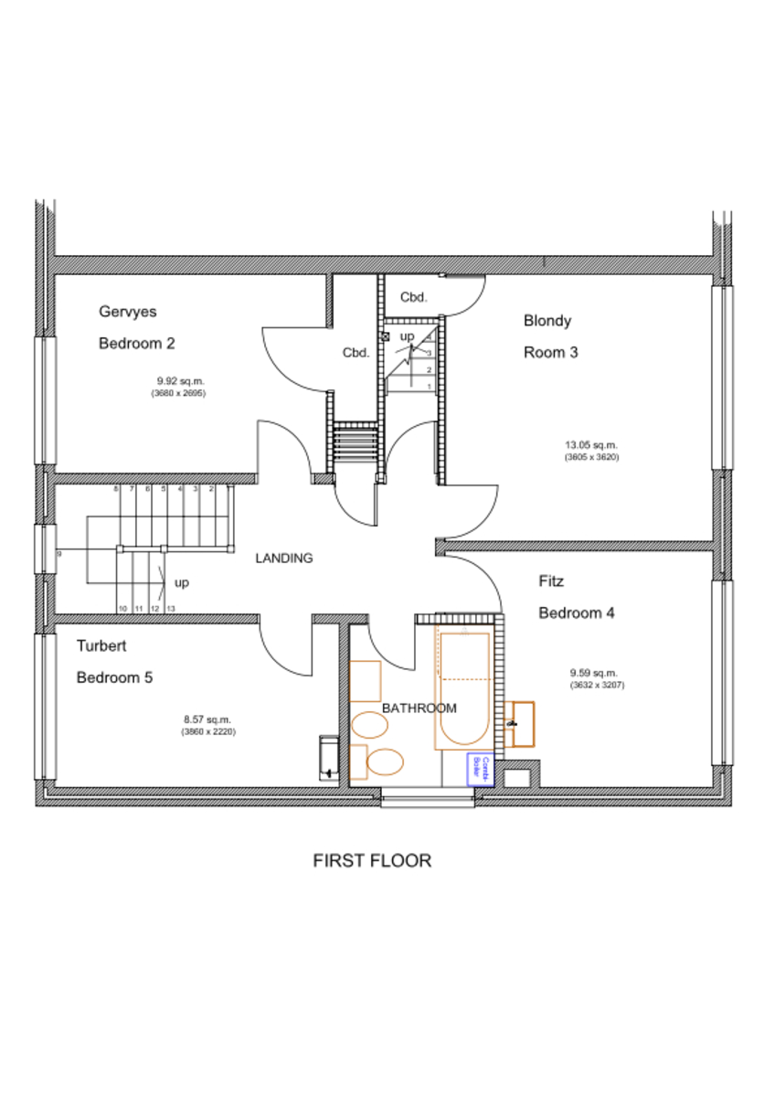 6 bed house to rent in Union Road, Exeter - Property Floorplan