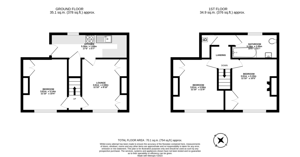 3 bed house to rent in May Street, Exeter - Property Floorplan