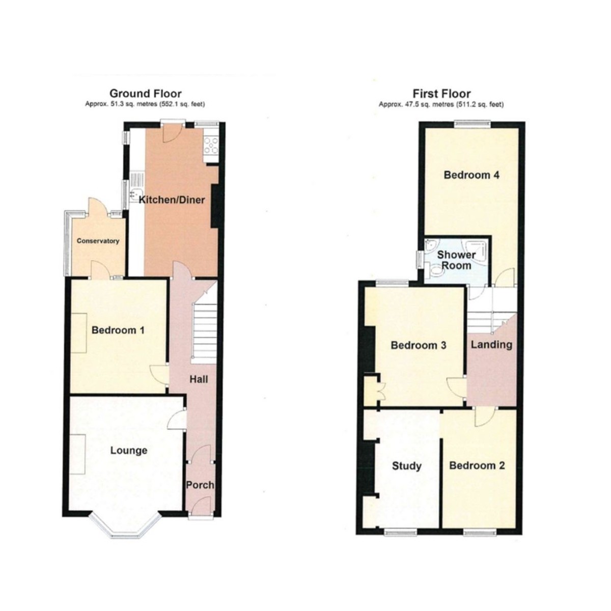 5 bed house to rent in Pinhoe Road, Exeter - Property Floorplan