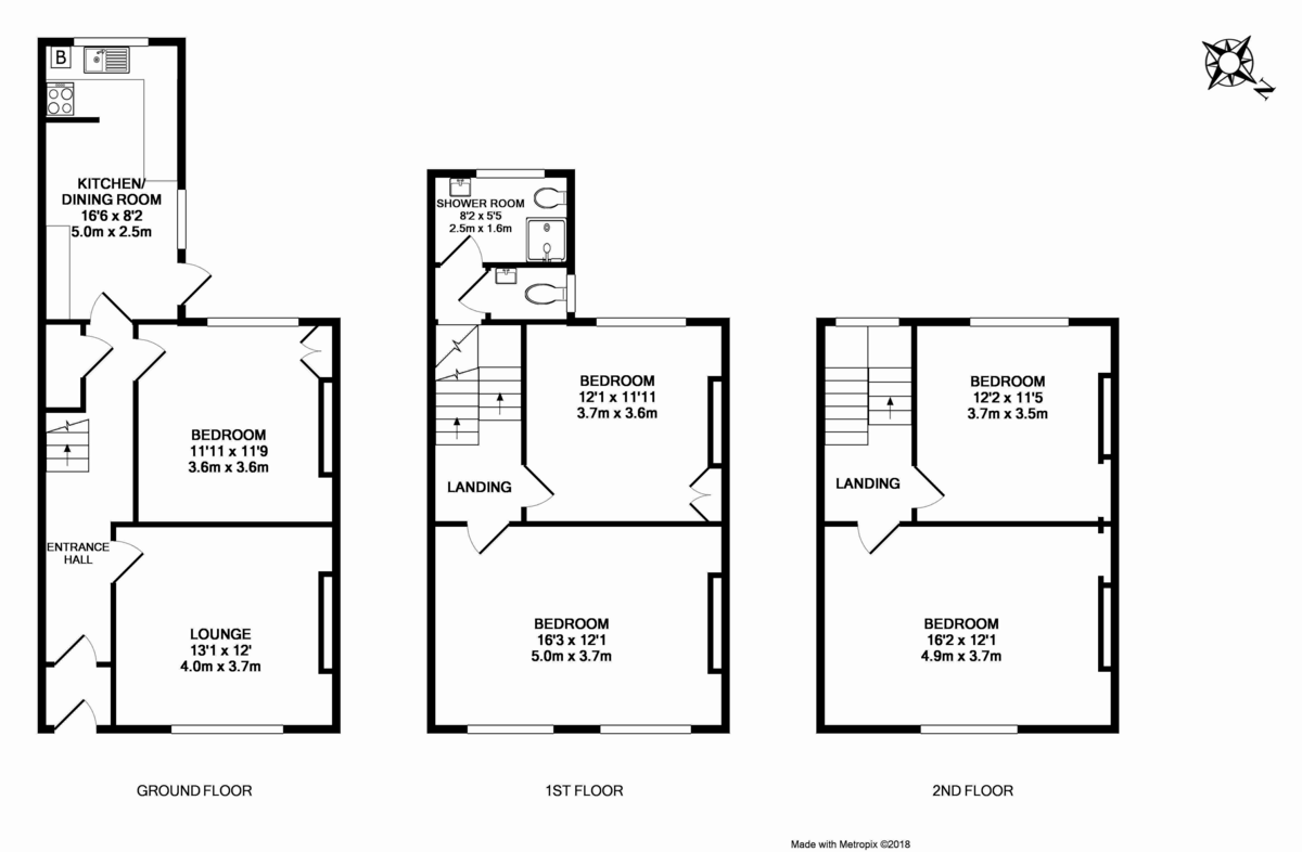 5 bed house for sale in Springfield Road, Exeter - Property Floorplan