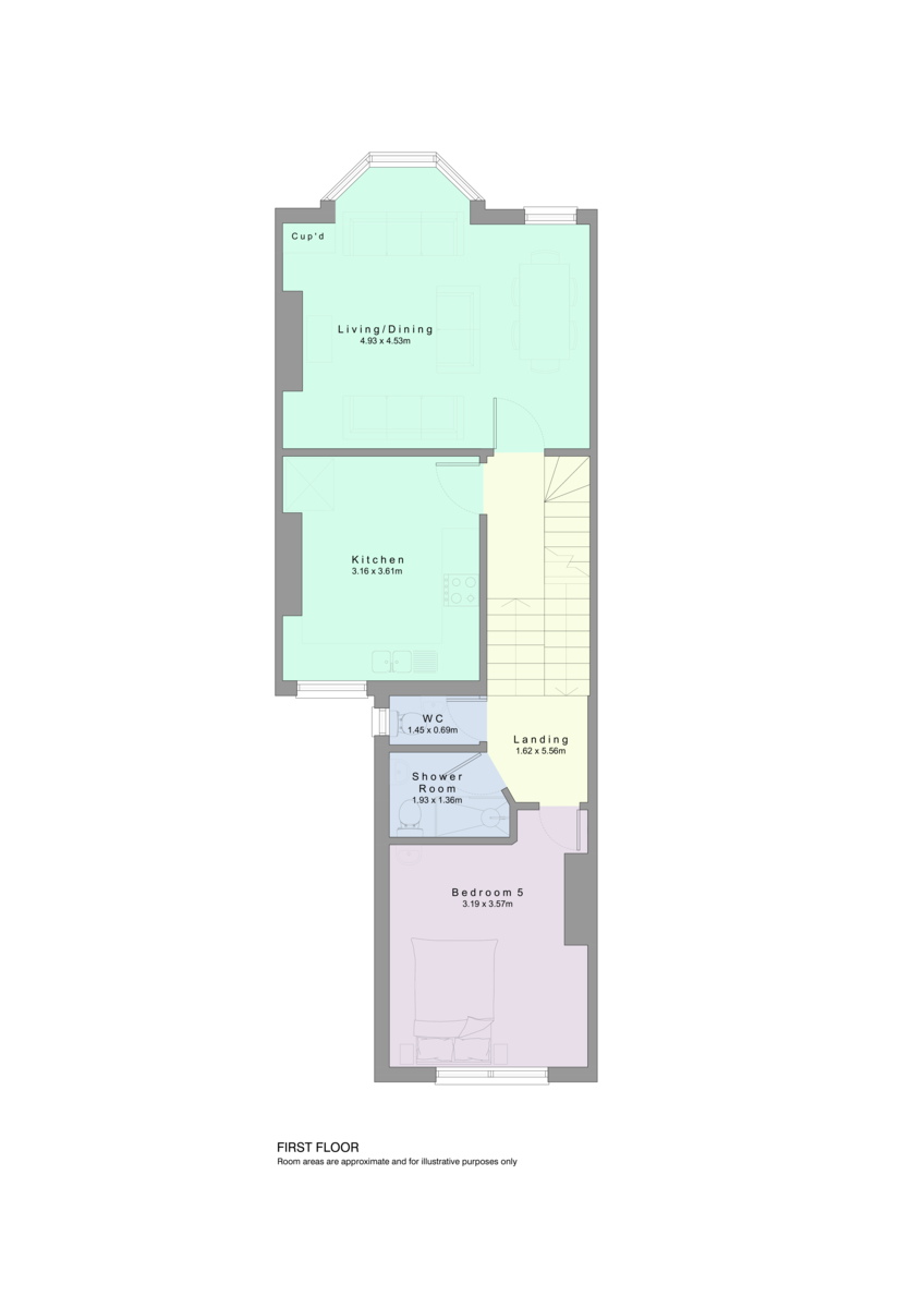 6 bed house for sale in Archibald Road, Exeter - Property Floorplan