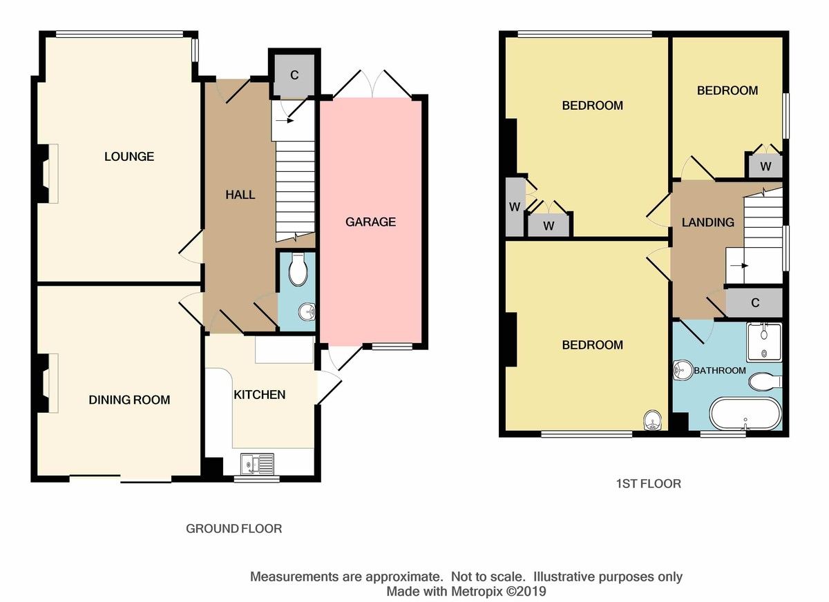 3 bed house for sale in Priestlands Park Road, Sidcup, DA15 - Property Floorplan