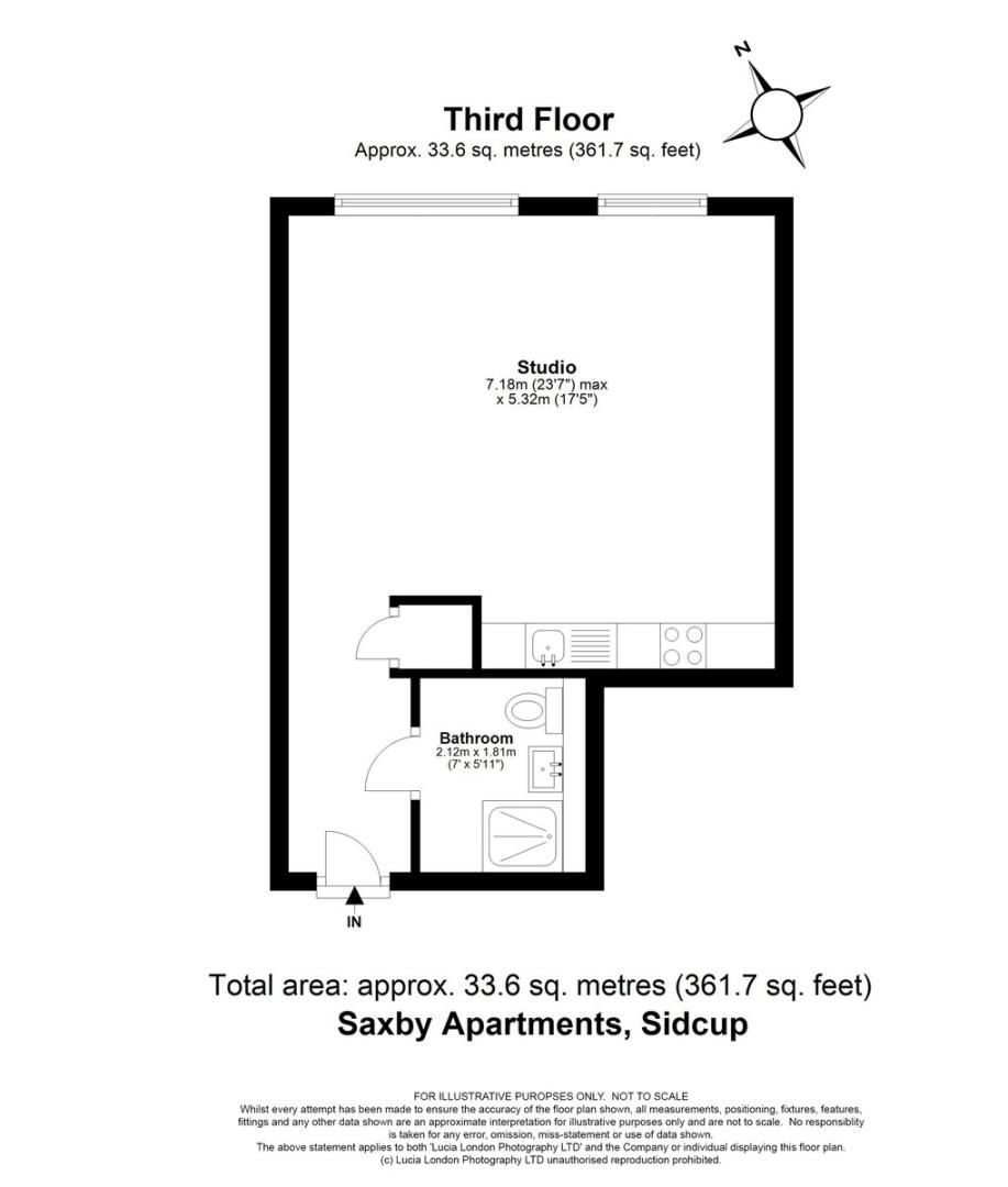 Flat for sale in Station Road, Sidcup, DA15 - Property Floorplan