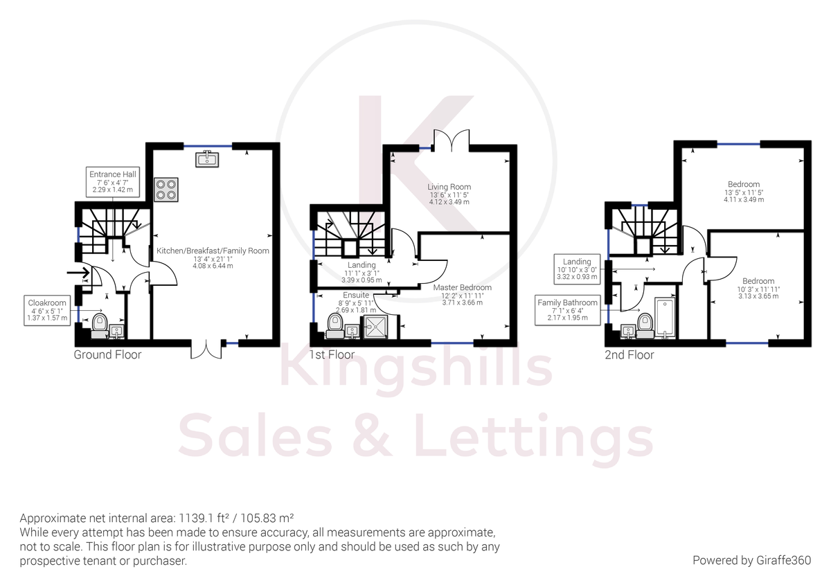 4 bed house for sale in Wyestream, Bassetsbury Lane - Property Floorplan