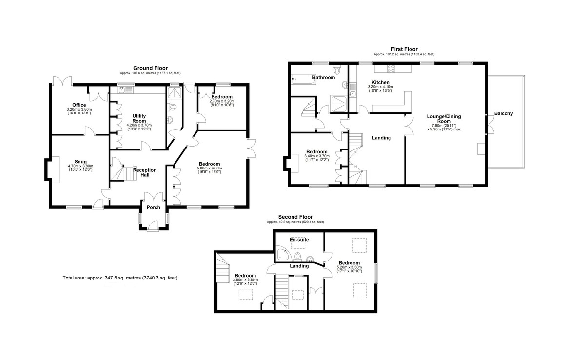 5 bed house for sale in Angel Fields, Llanrwst, Conwy, LL26 - Property Floorplan